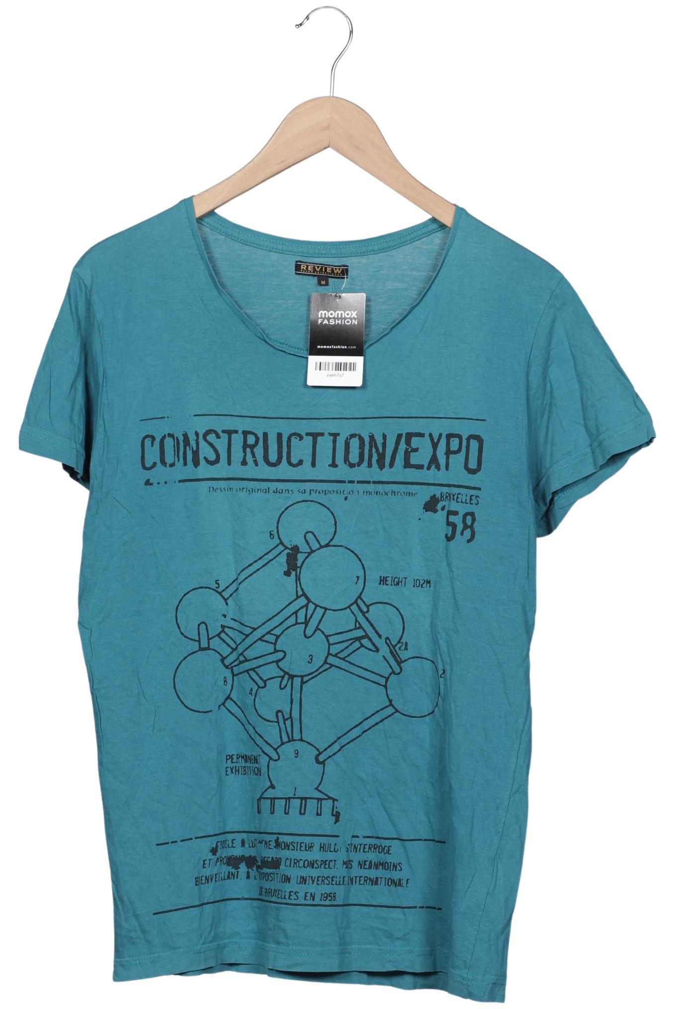 

Review Herren T-Shirt, türkis, Gr. 48