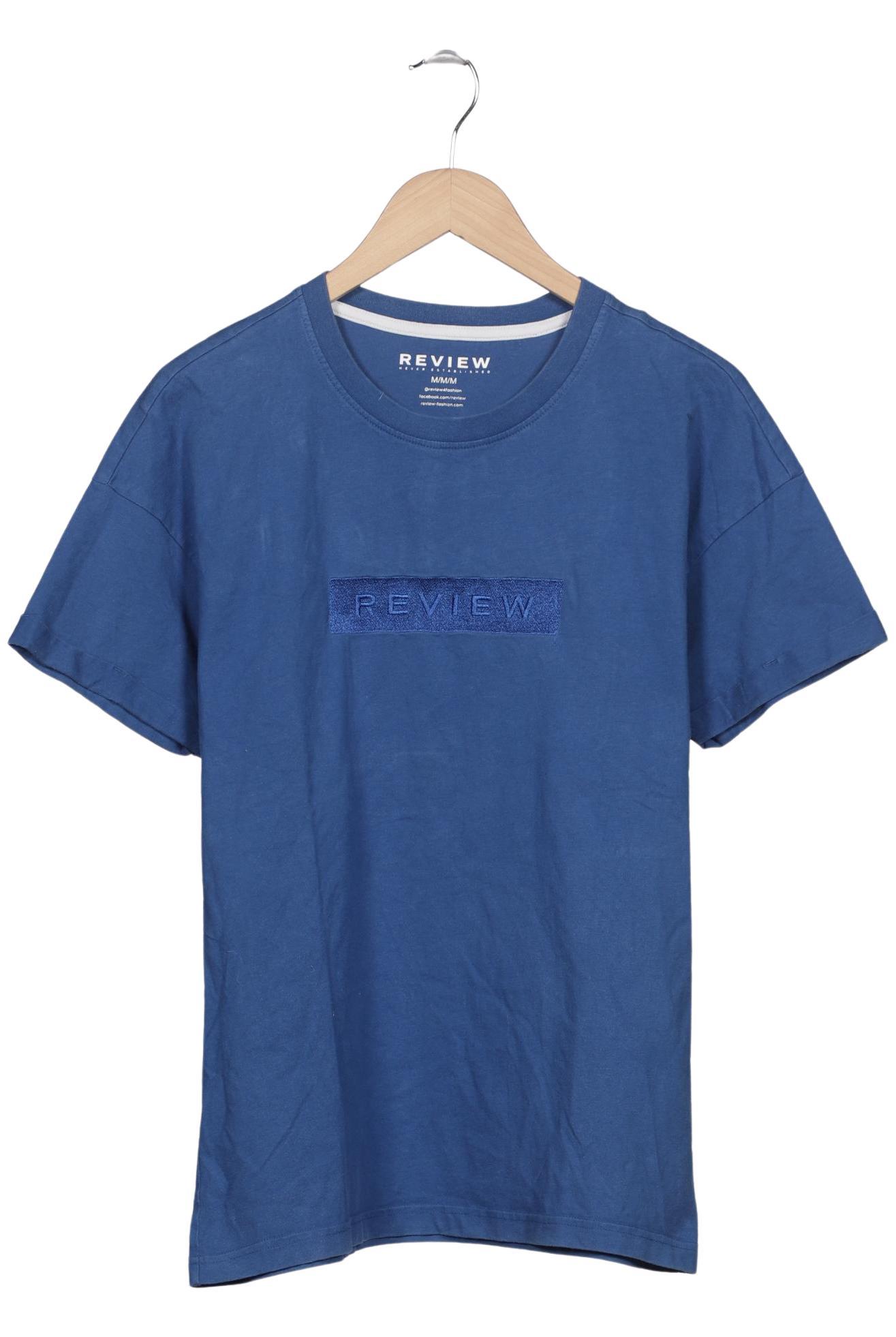 

Review Herren T-Shirt, blau, Gr. 48