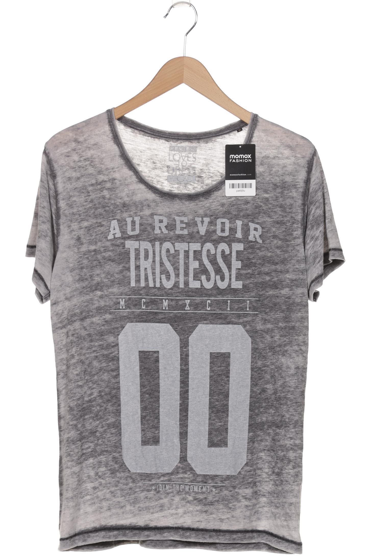 

Review Herren T-Shirt, grau, Gr. 48