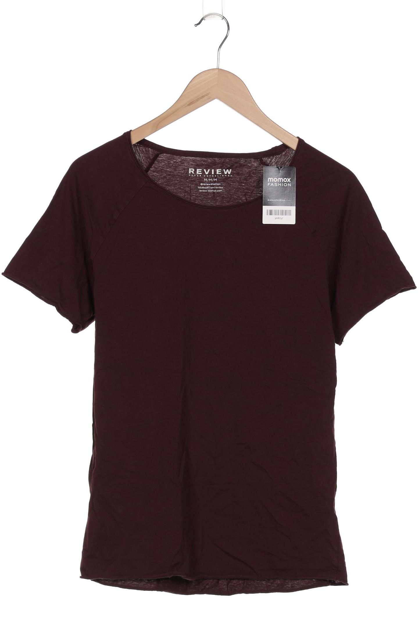 

Review Herren T-Shirt, bordeaux, Gr. 48