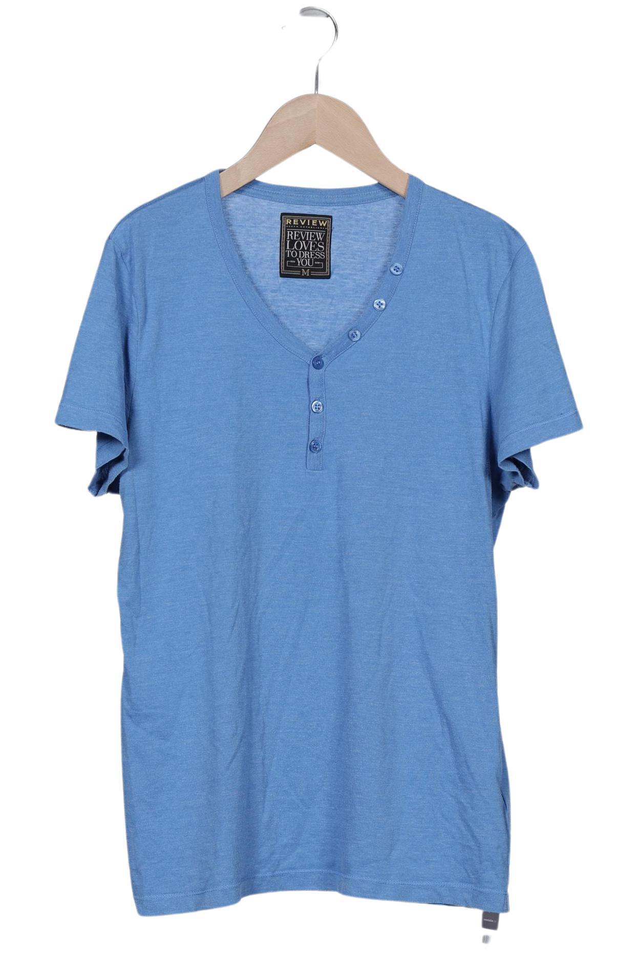 

Review Herren T-Shirt, blau, Gr. 48