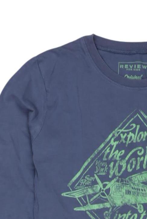 Thumbnail - Review Jungen Langarmshirt, hellblau, Gr. 116