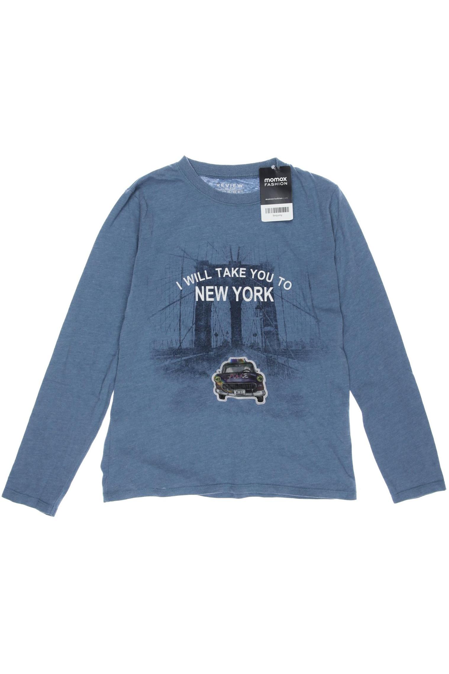 

Review Herren Langarmshirt, blau, Gr. 140