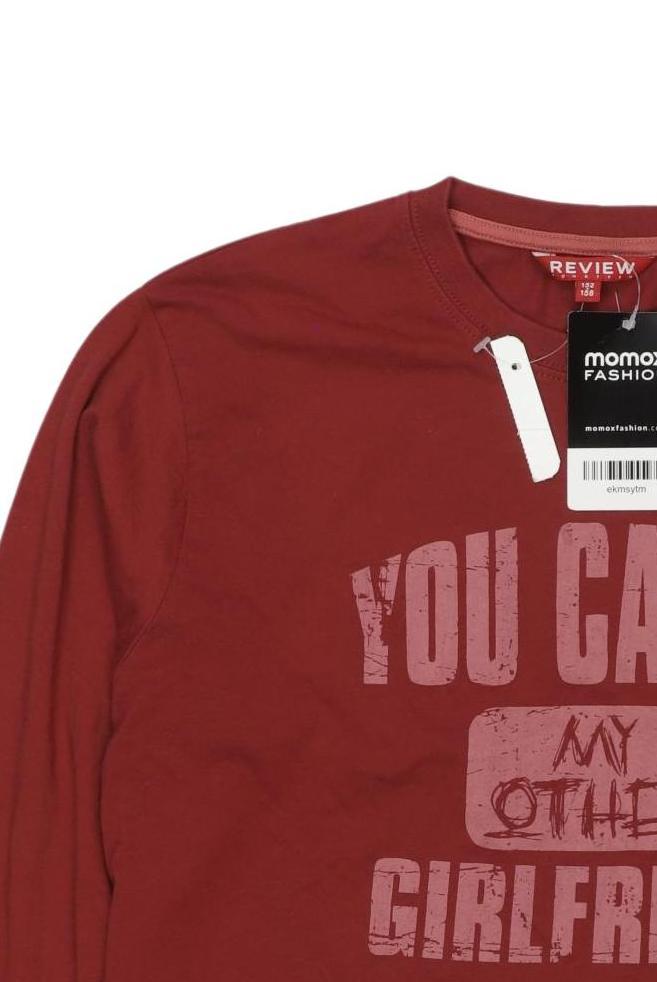 Thumbnail - Review Jungen Langarmshirt, rot, Gr. 152