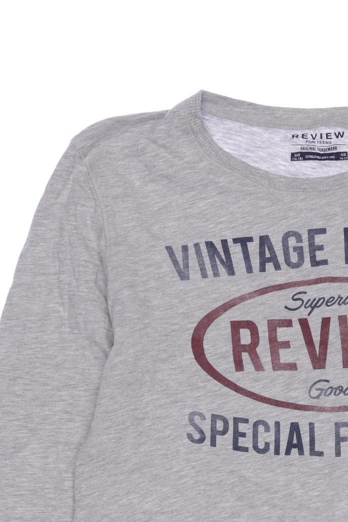 Thumbnail - Review Jungen Langarmshirt, grau, Gr. 176