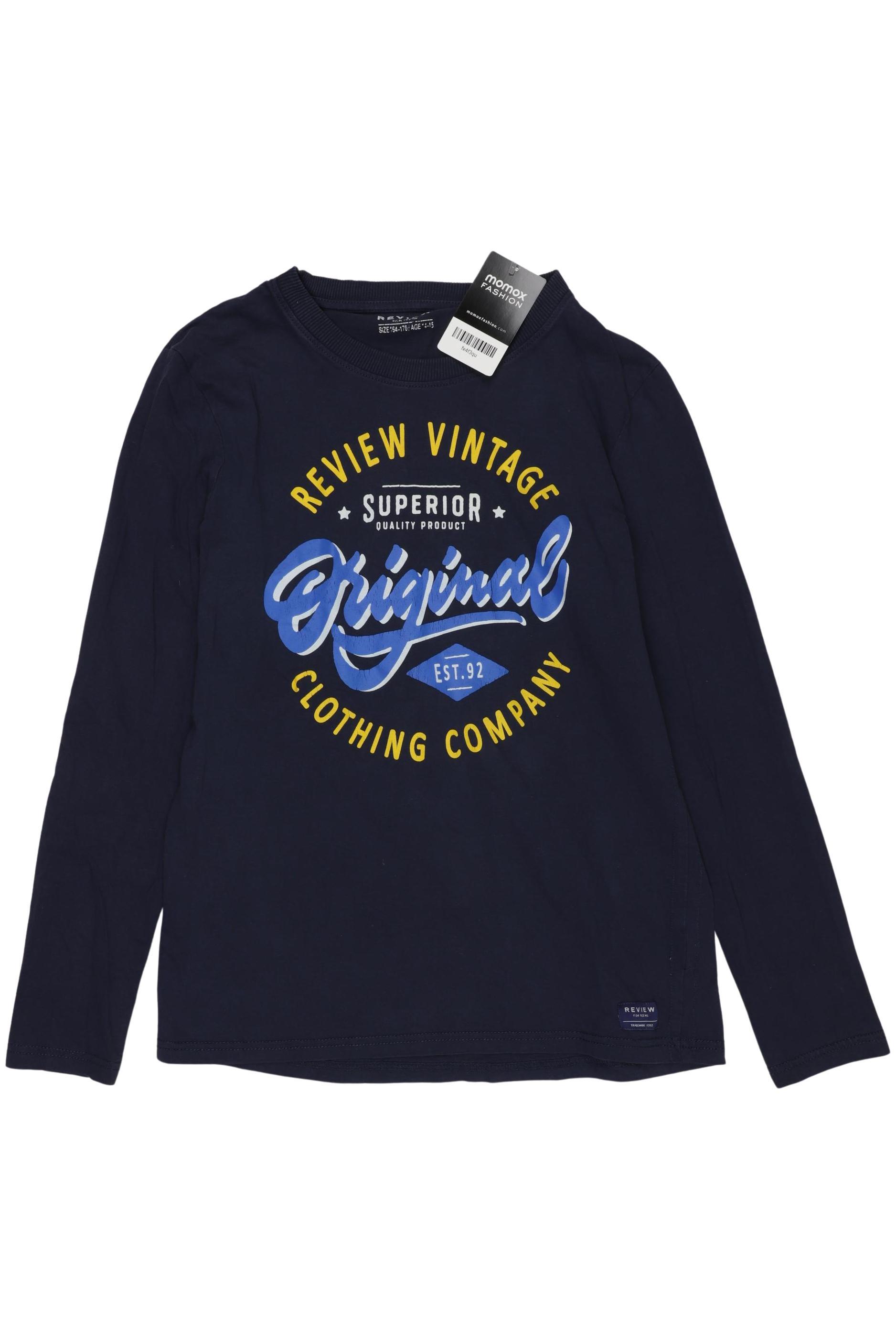 

Review Herren Langarmshirt, marineblau, Gr. 164
