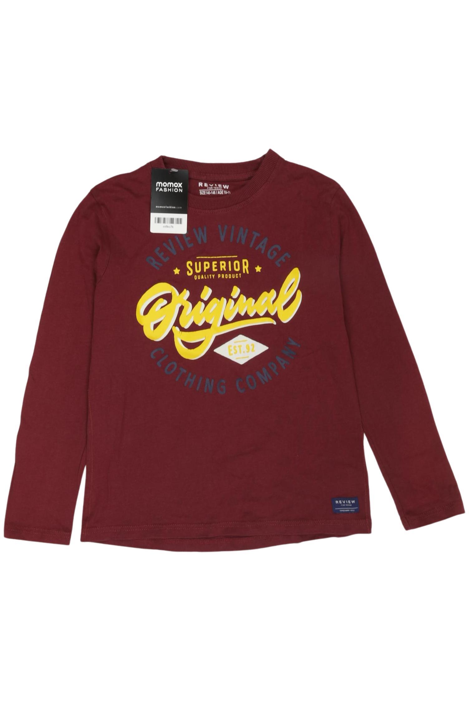 

Review Jungen Langarmshirt, rot, Gr. 140