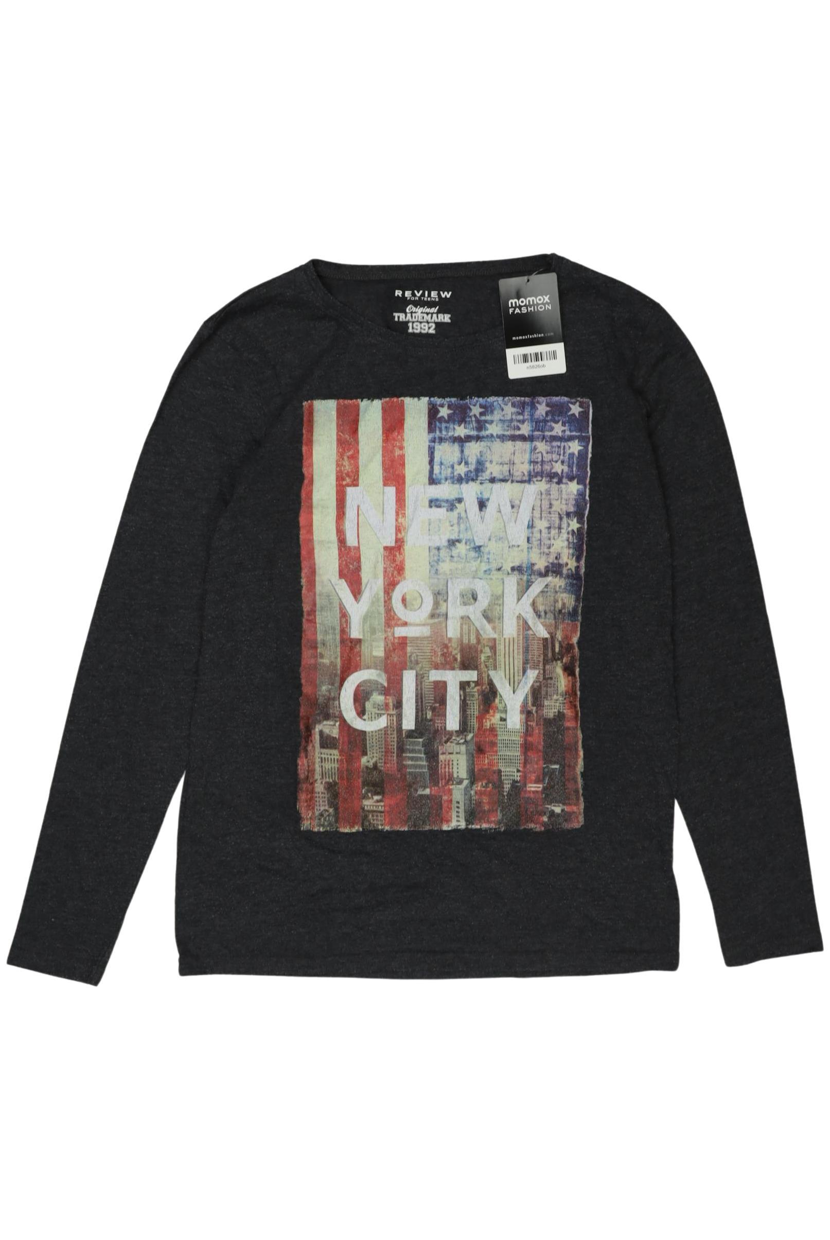 

Review Jungen Langarmshirt, grau, Gr. 164