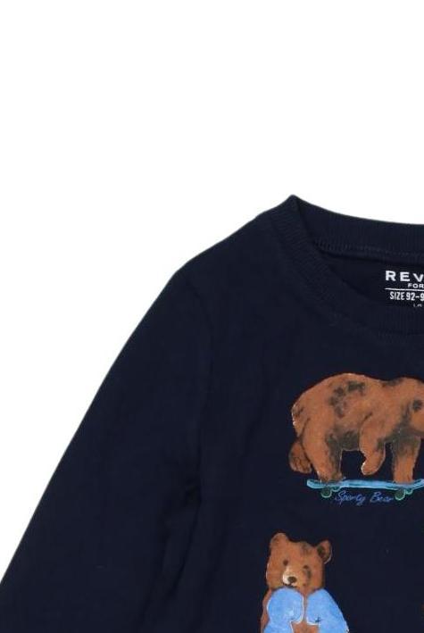 Thumbnail - Review Jungen Langarmshirt, marineblau, Gr. 92