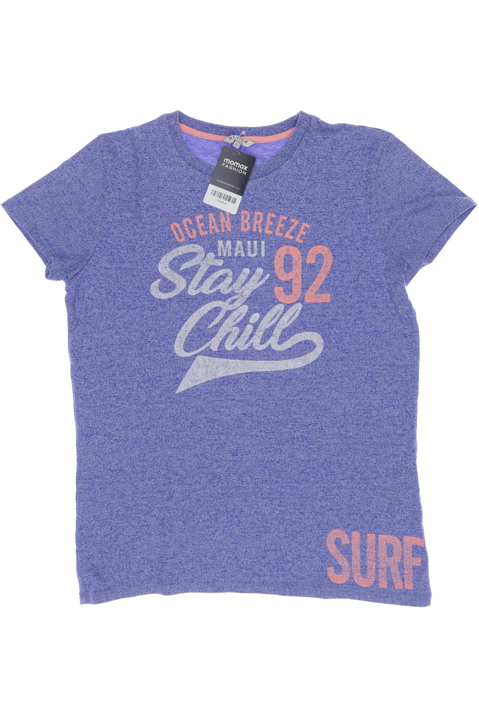 

Review Herren T-Shirt, blau, Gr. 170