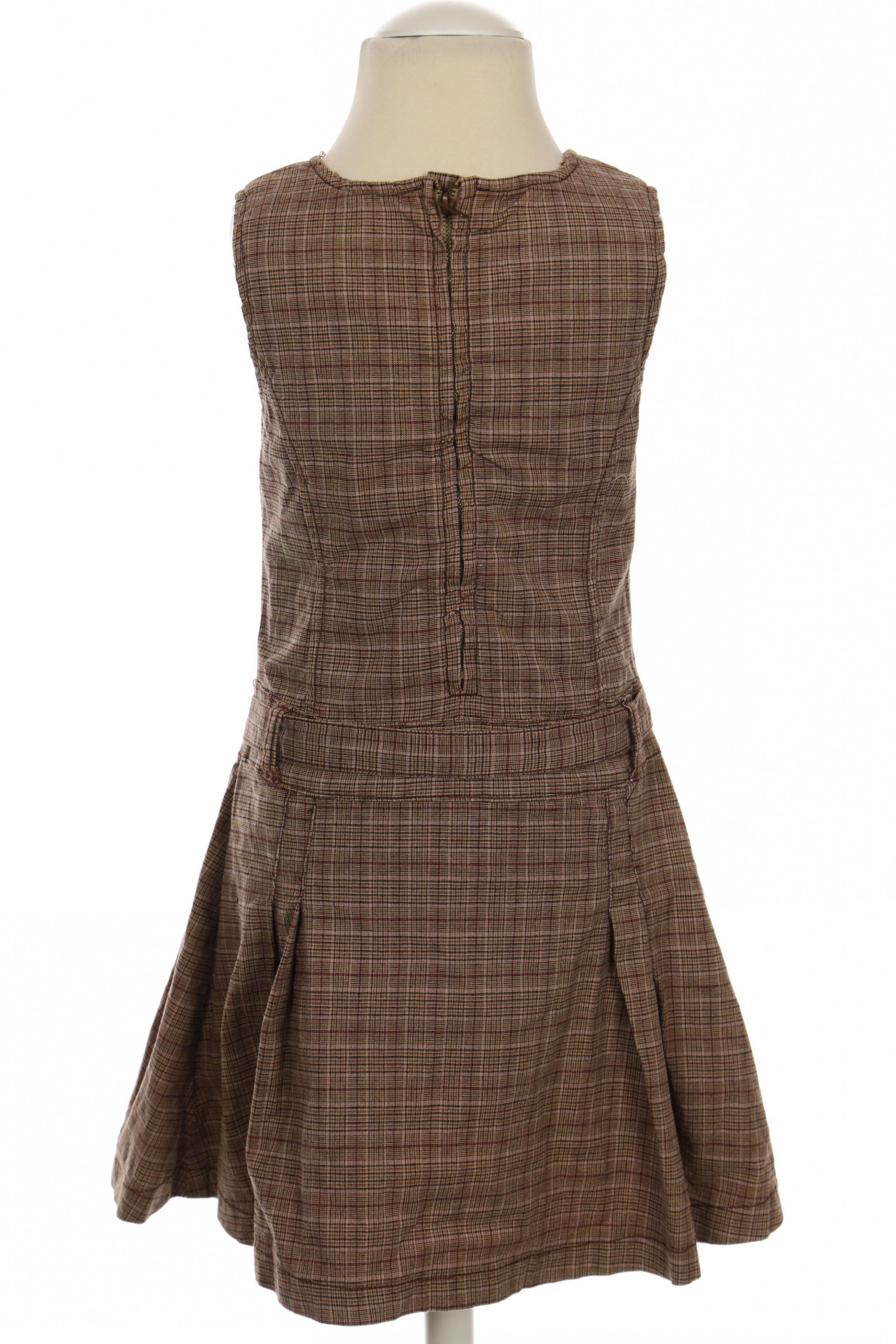 Thumbnail - Review Mädchen Kleid, braun, Gr. 116