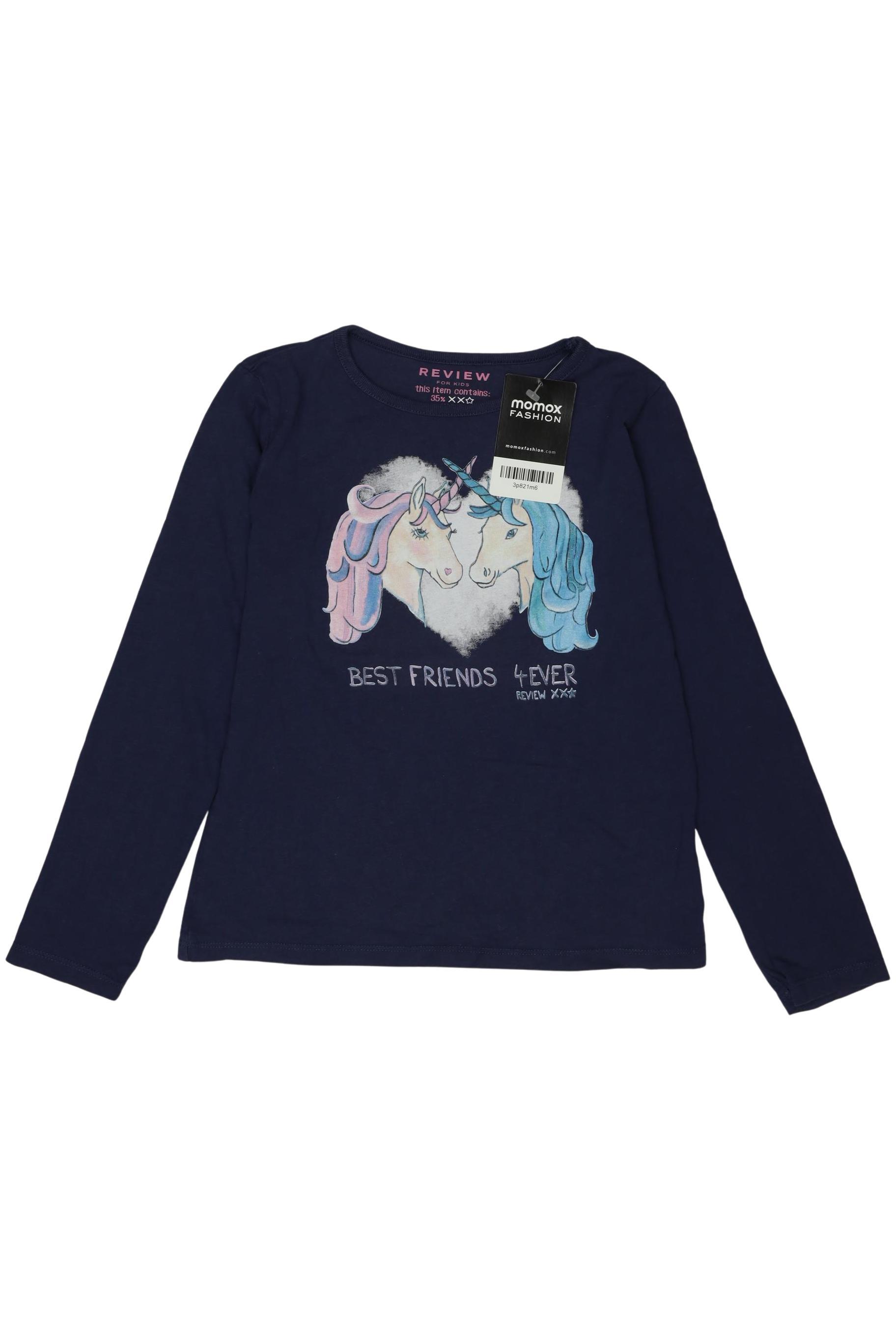 

Review Mädchen Langarmshirt, marineblau, Gr. 128