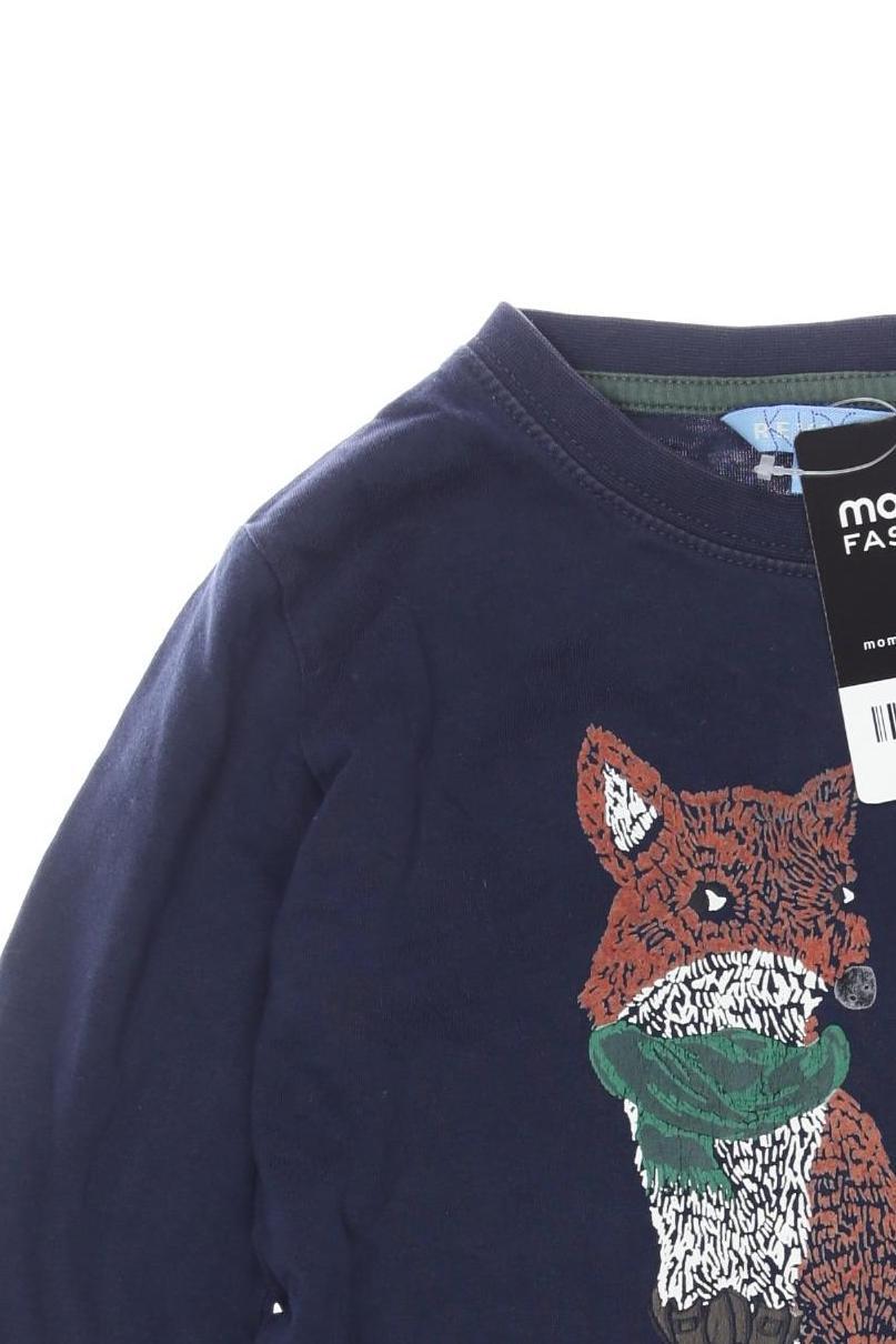 Thumbnail - Review Mädchen Langarmshirt, marineblau, Gr. 104