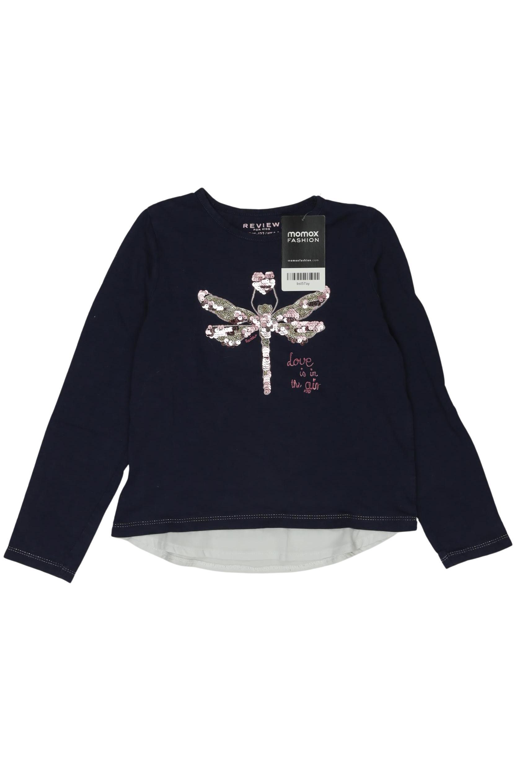 

Review Mädchen Langarmshirt, marineblau, Gr. 116