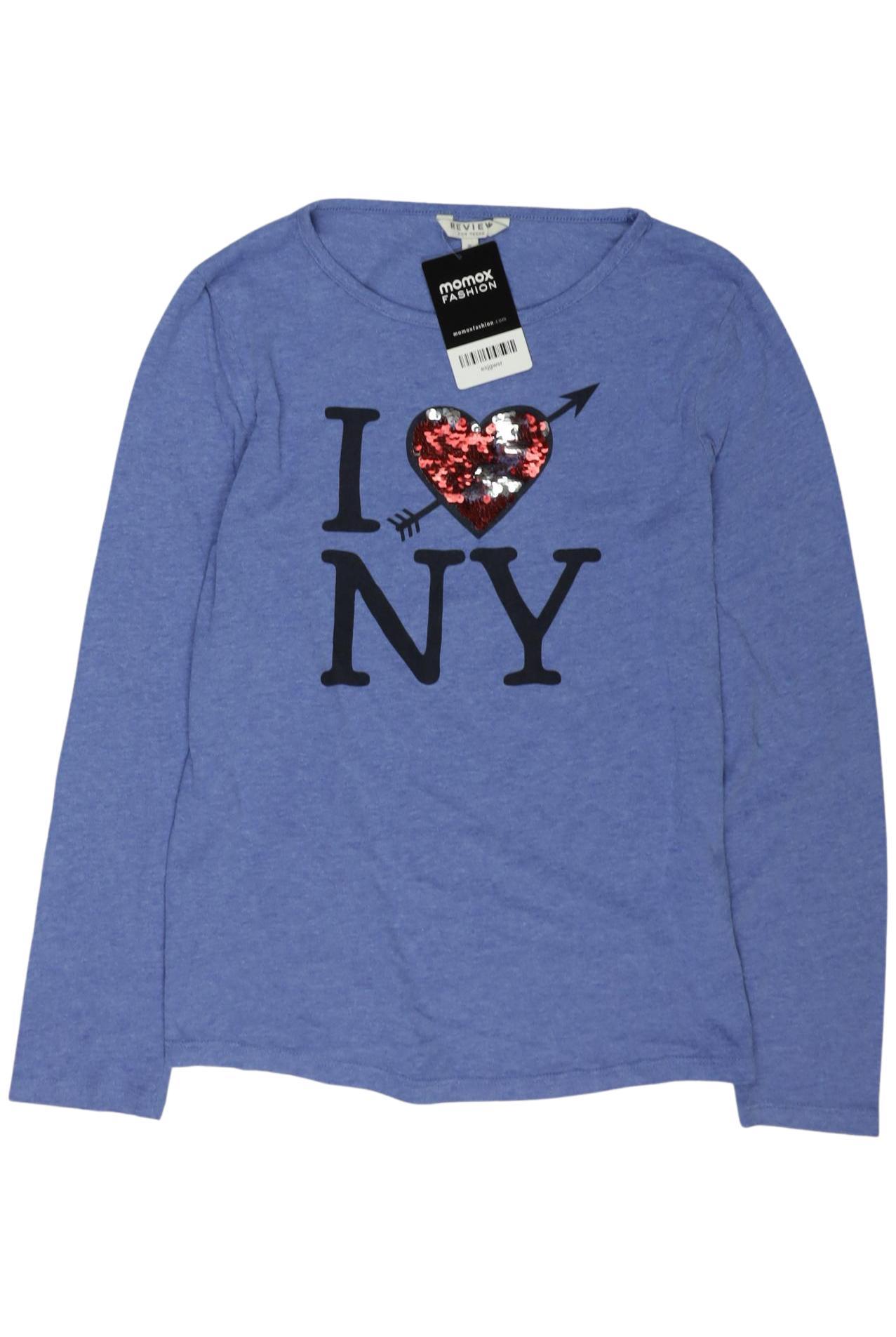 

Review Mädchen Langarmshirt, blau, Gr. 152