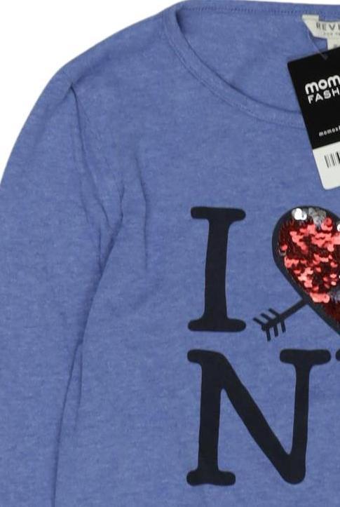 Thumbnail - Review Mädchen Langarmshirt, blau, Gr. 152