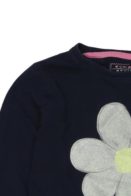 Thumbnail - Review Mädchen Langarmshirt, marineblau, Gr. 128