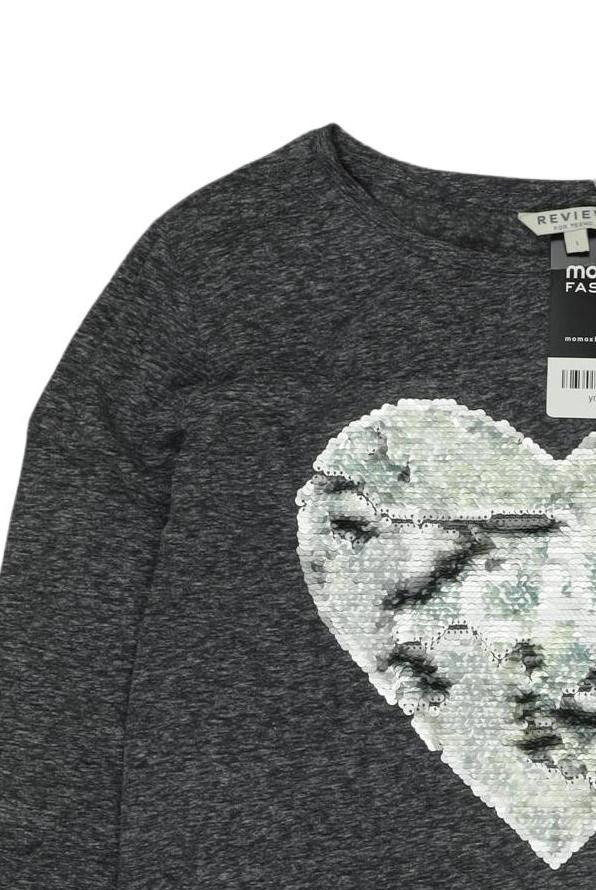 Thumbnail - Review Mädchen Langarmshirt, grau, Gr. 158