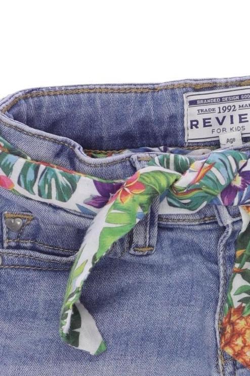Thumbnail - Review Mädchen Shorts, blau, Gr. 104