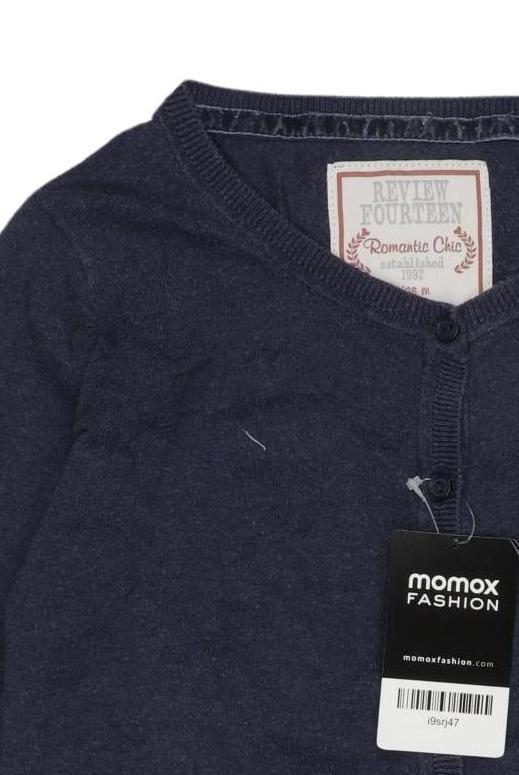 Thumbnail - Review Mädchen Strickjacke, marineblau, Gr. 146