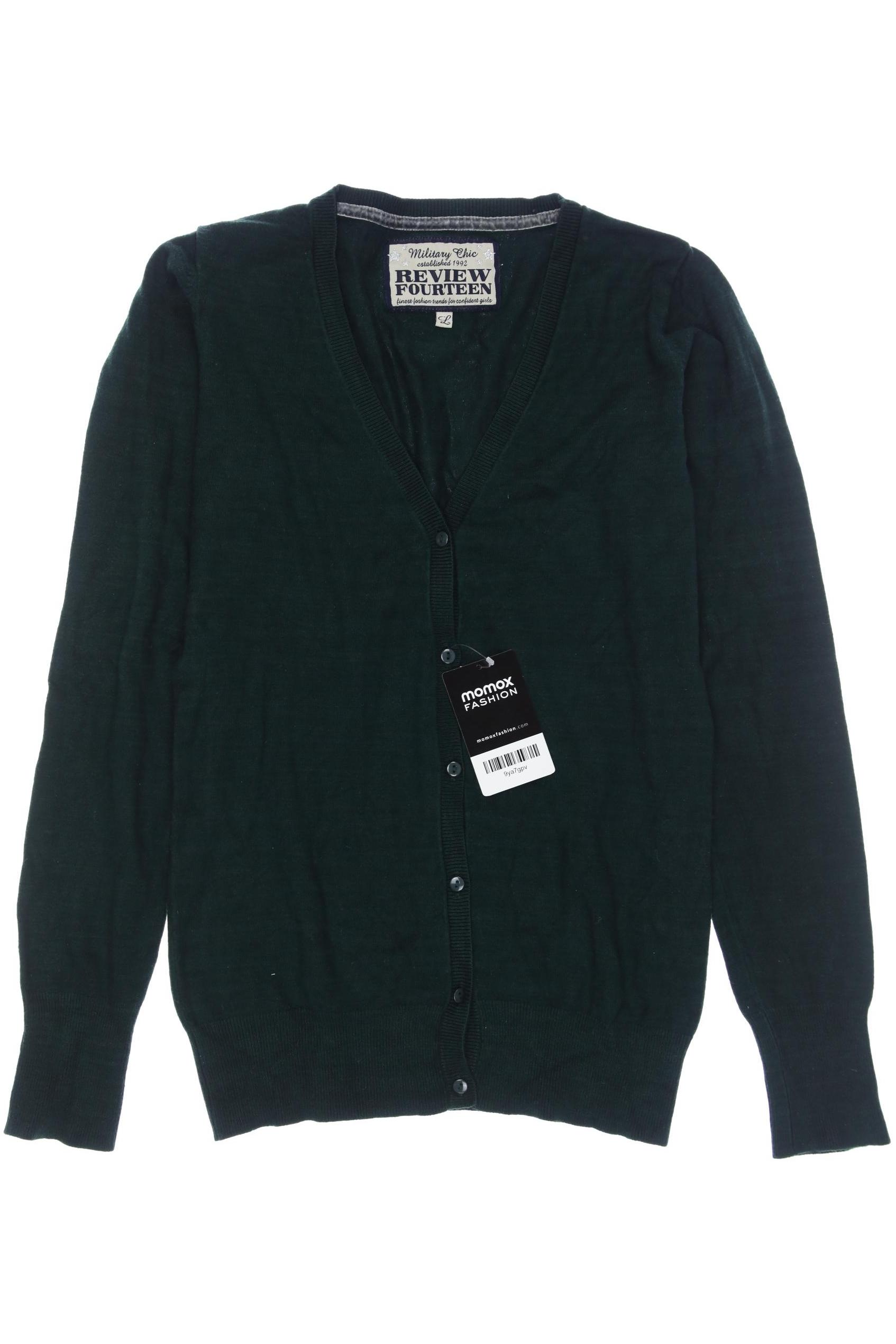 

Review Damen Strickjacke, grün, Gr. 158