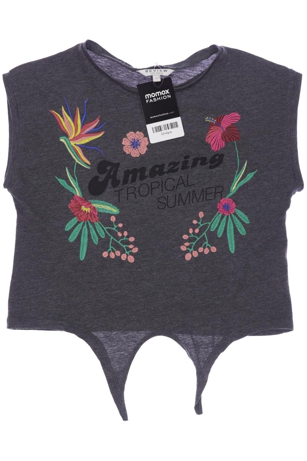 

Review Damen T-Shirt, grau, Gr. 140