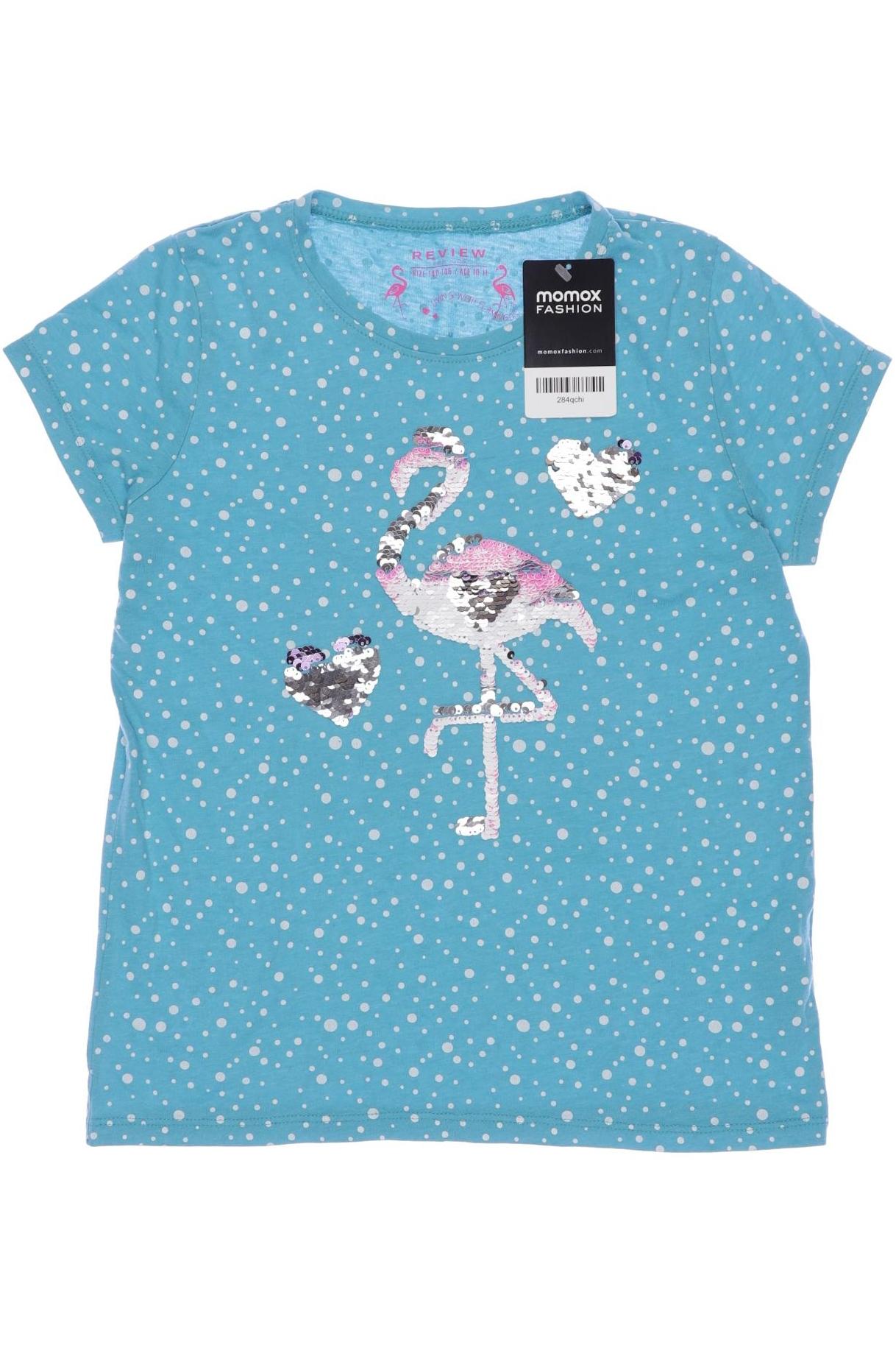 

Review Damen T-Shirt, blau, Gr. 140