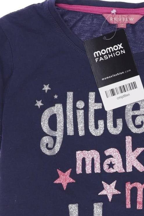 Thumbnail - Review Mädchen T-Shirt, marineblau, Gr. 128