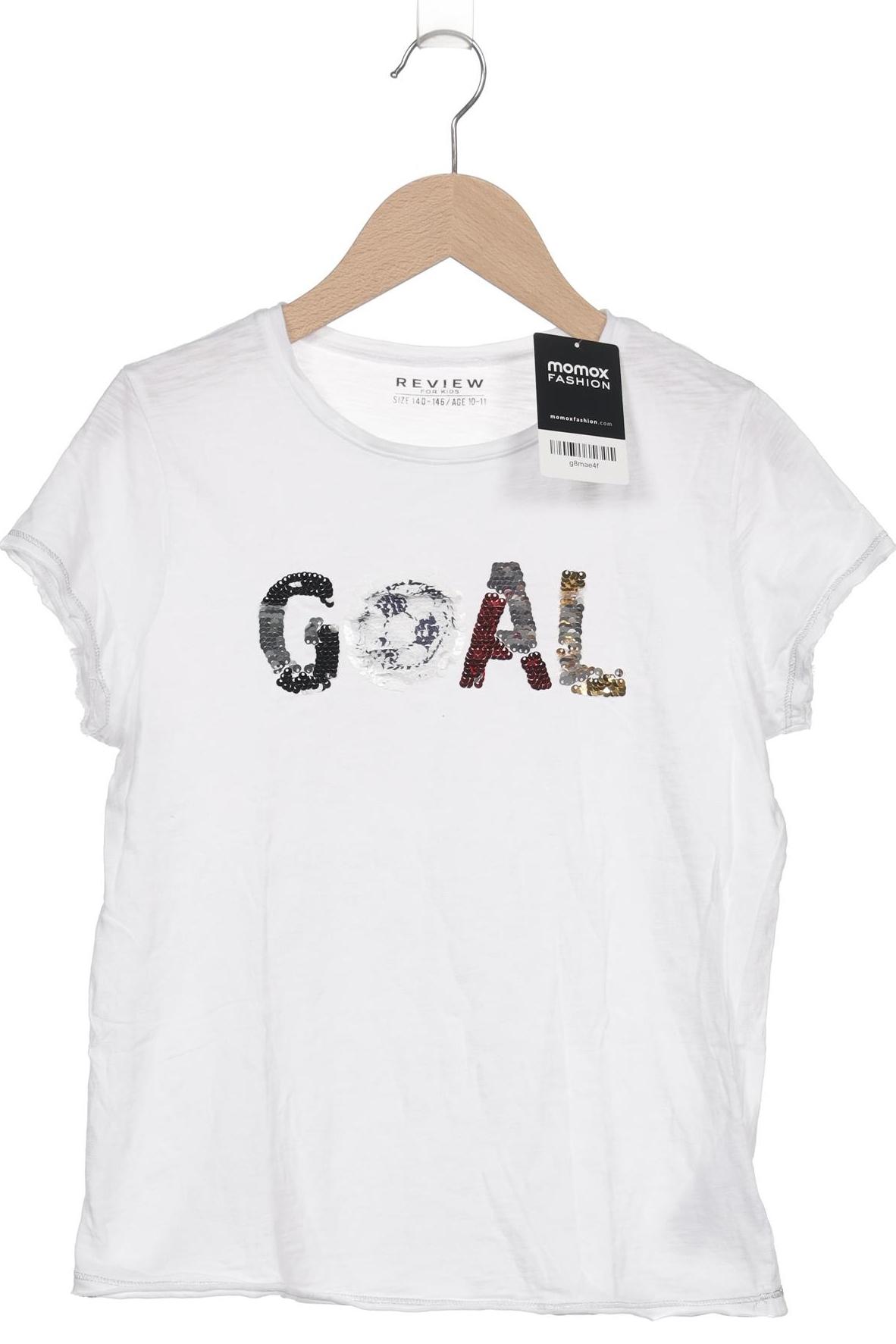 

Review Damen T-Shirt, weiß, Gr. 140