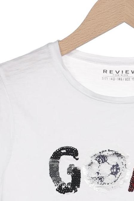 Thumbnail - Review Mädchen T-Shirt, weiß, Gr. 140