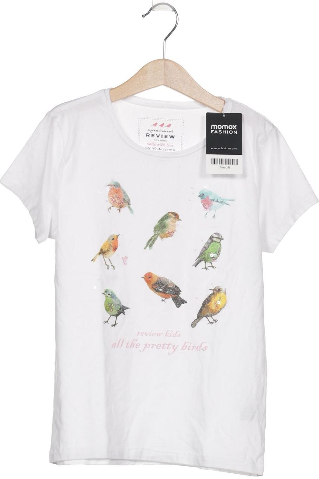 

Review Damen T-Shirt, weiß, Gr. 140