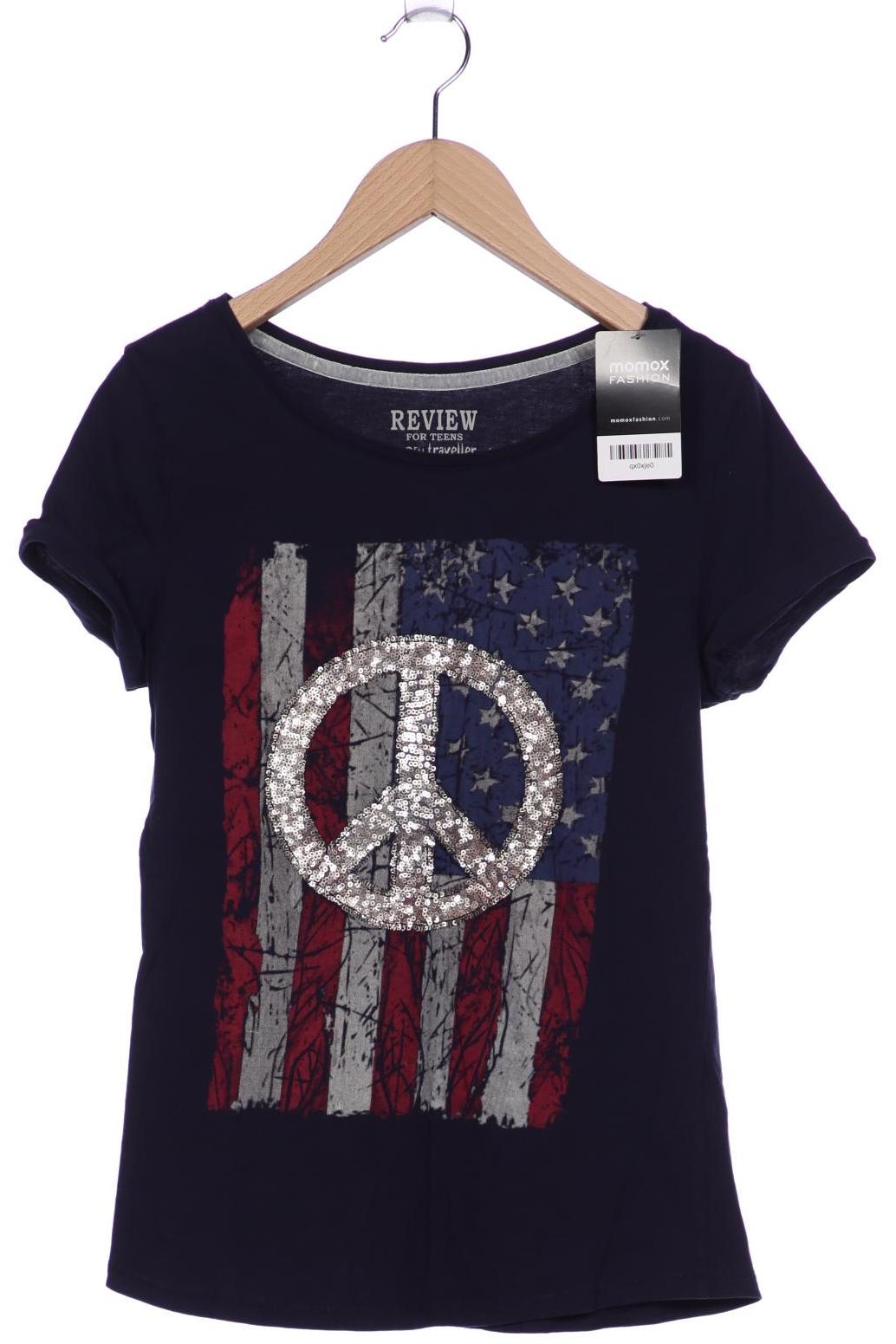 

Review Damen T-Shirt, marineblau, Gr. 158