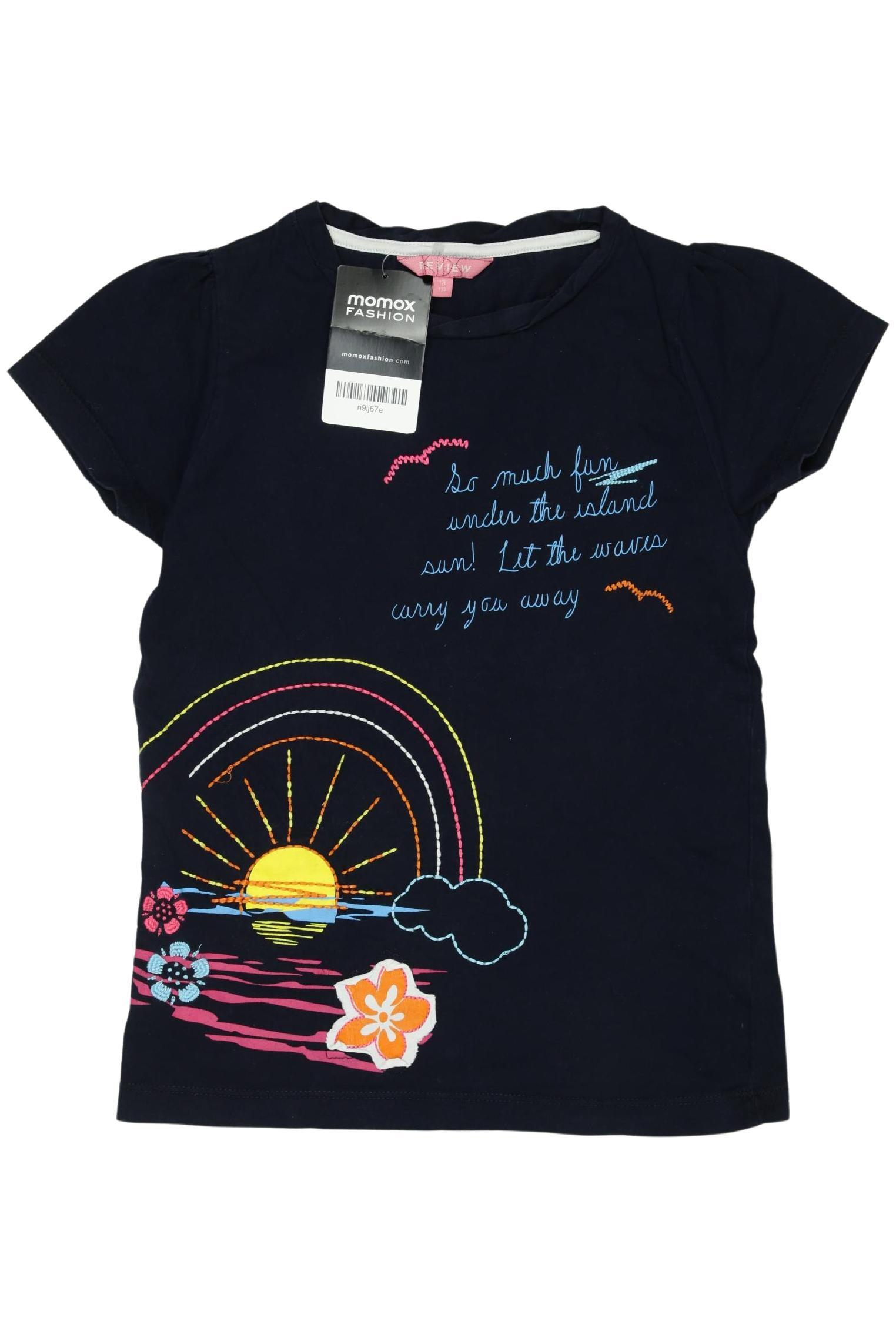 

Review Mädchen T-Shirt, marineblau, Gr. 128