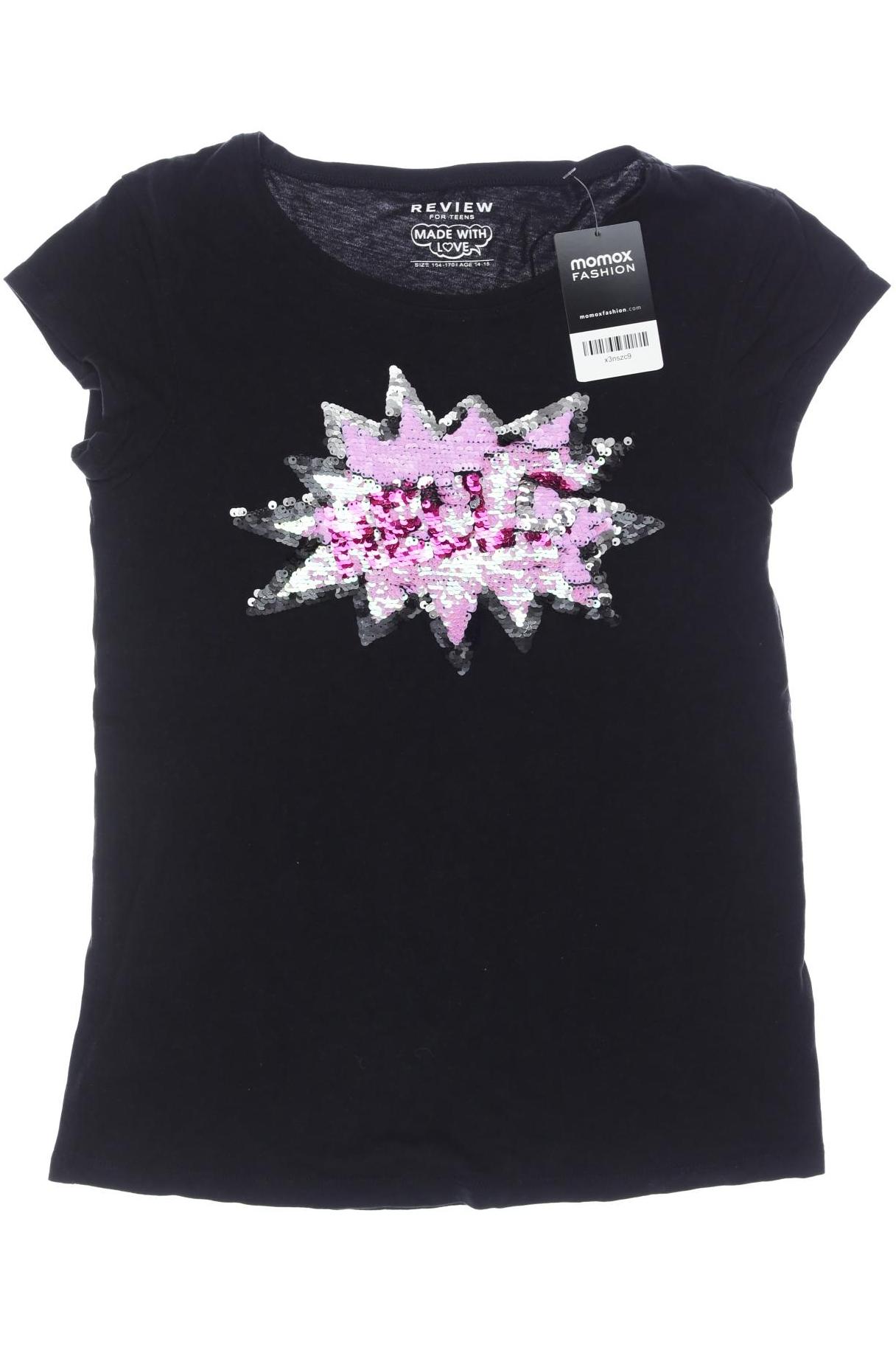 

Review Damen T-Shirt, schwarz, Gr. 164