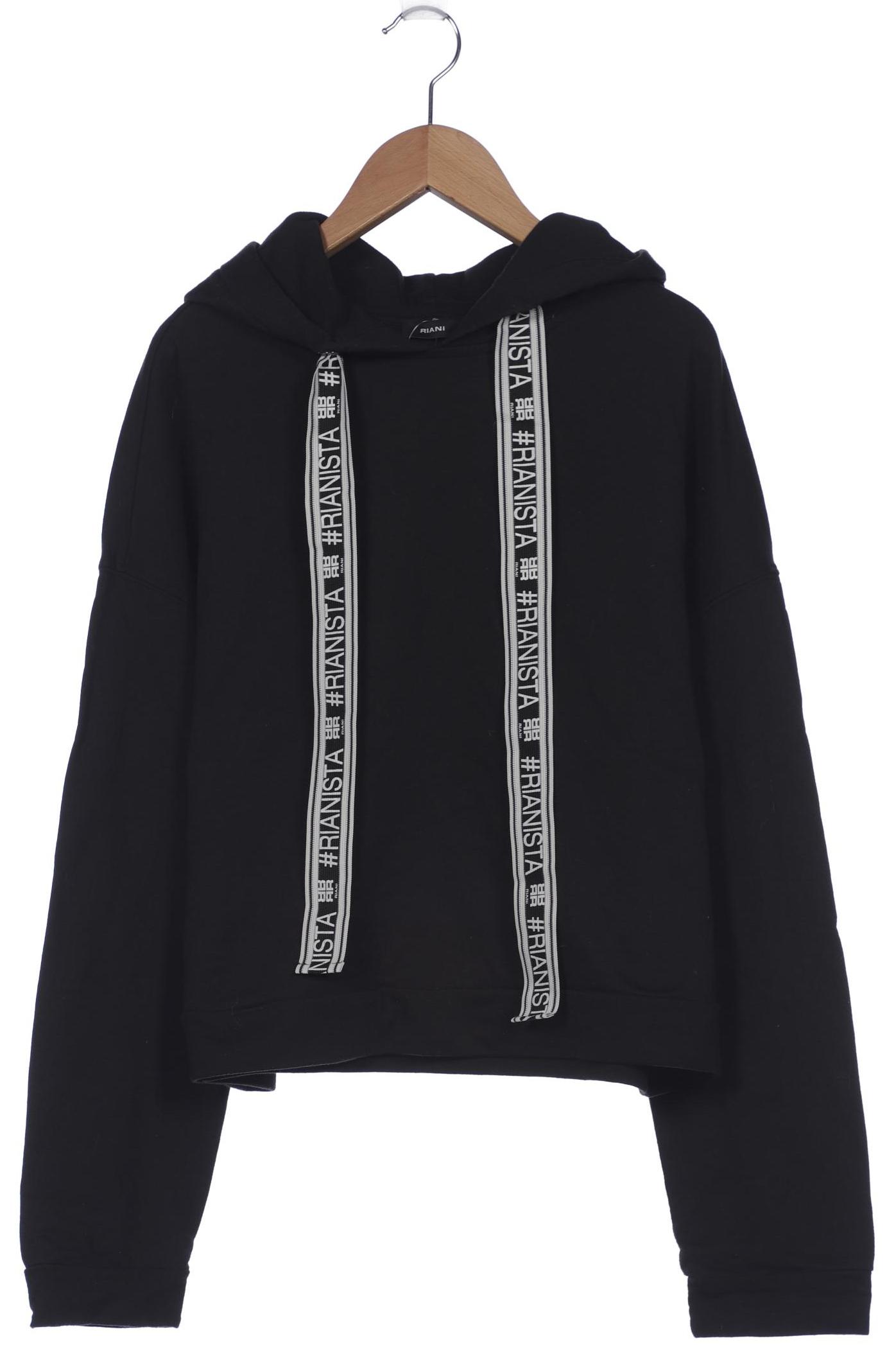

Riani Damen Kapuzenpullover, schwarz, Gr. 38