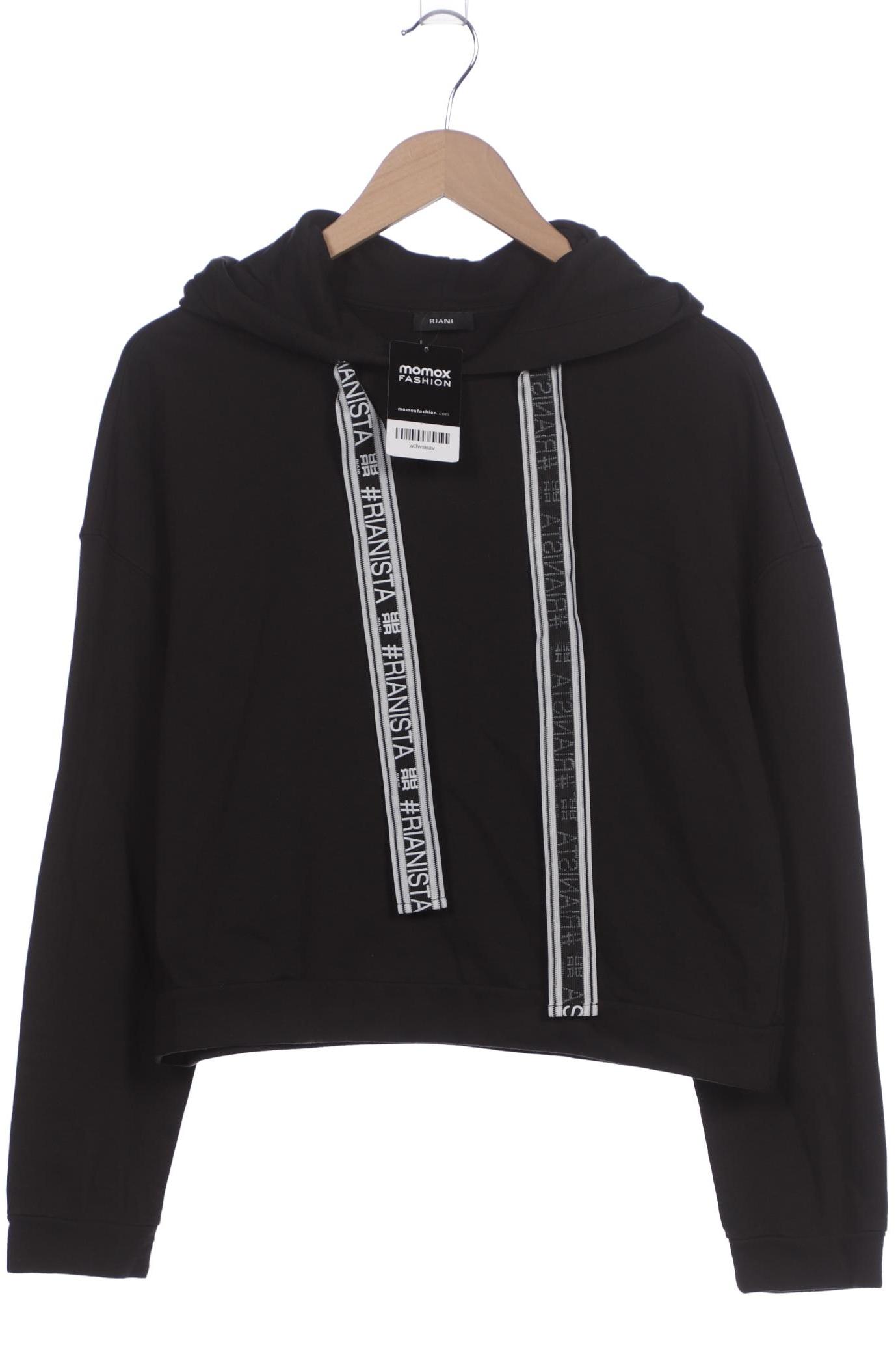 

Riani Damen Kapuzenpullover, schwarz, Gr. 38
