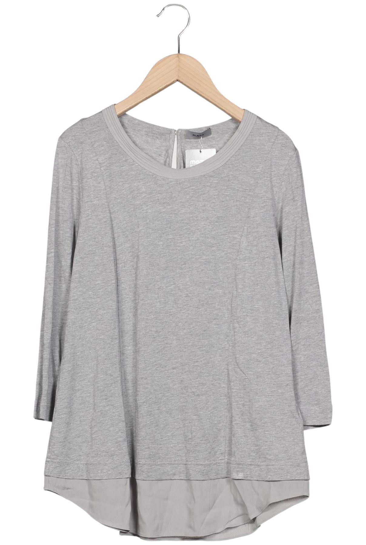 

Riani Damen Langarmshirt, grau, Gr. 36