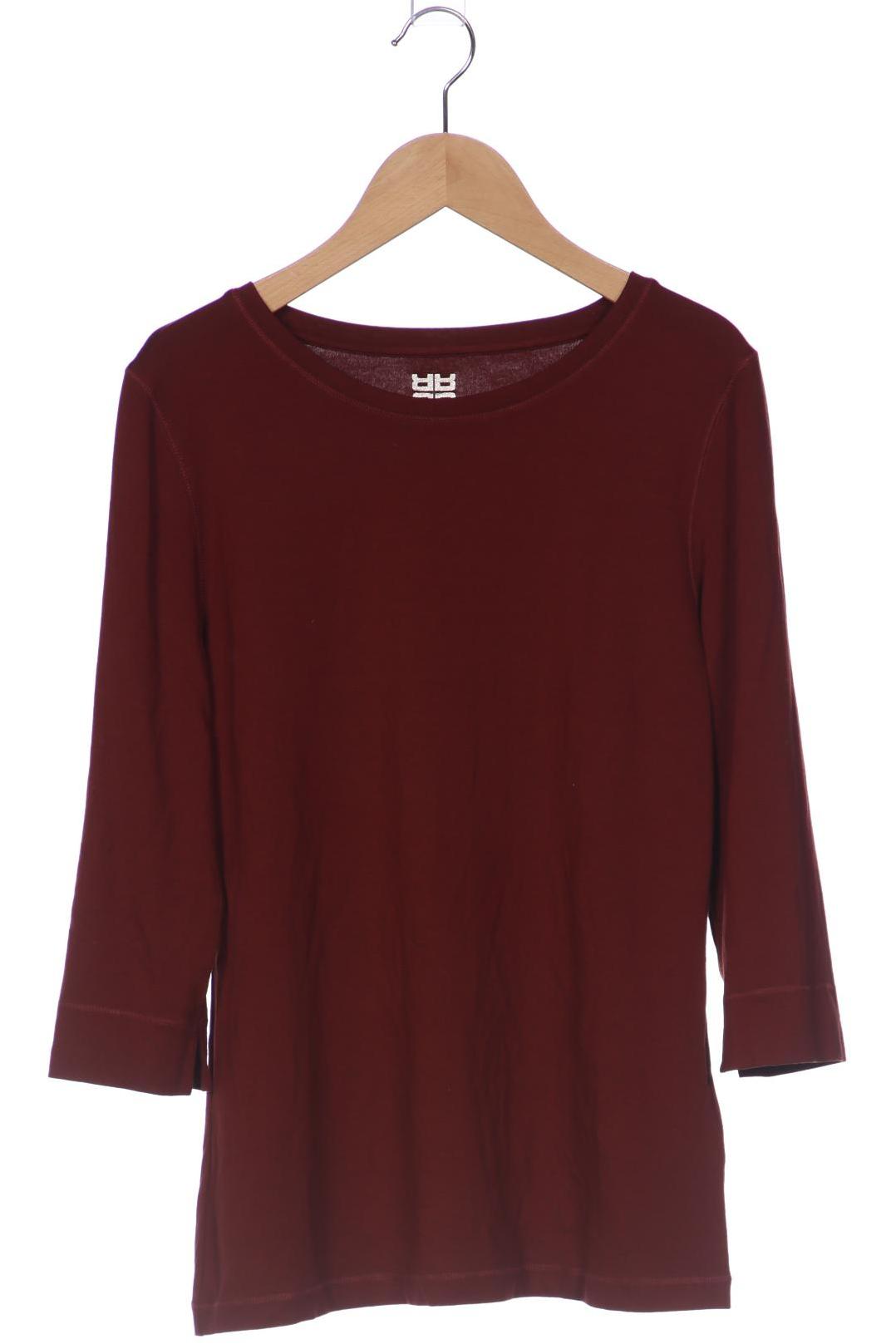 

Riani Damen Langarmshirt, bordeaux, Gr. 38