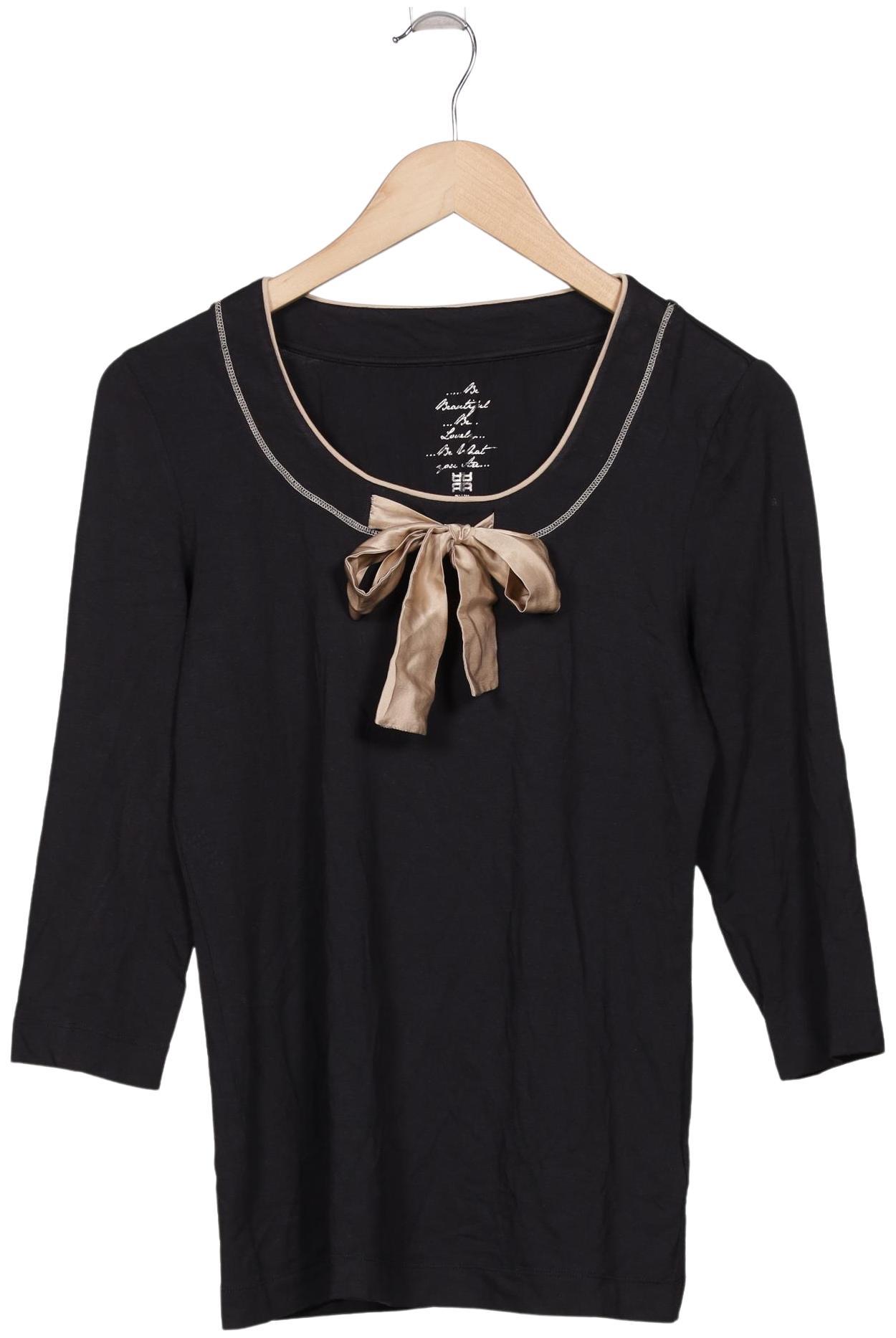 

Riani Damen Langarmshirt, schwarz, Gr. 38