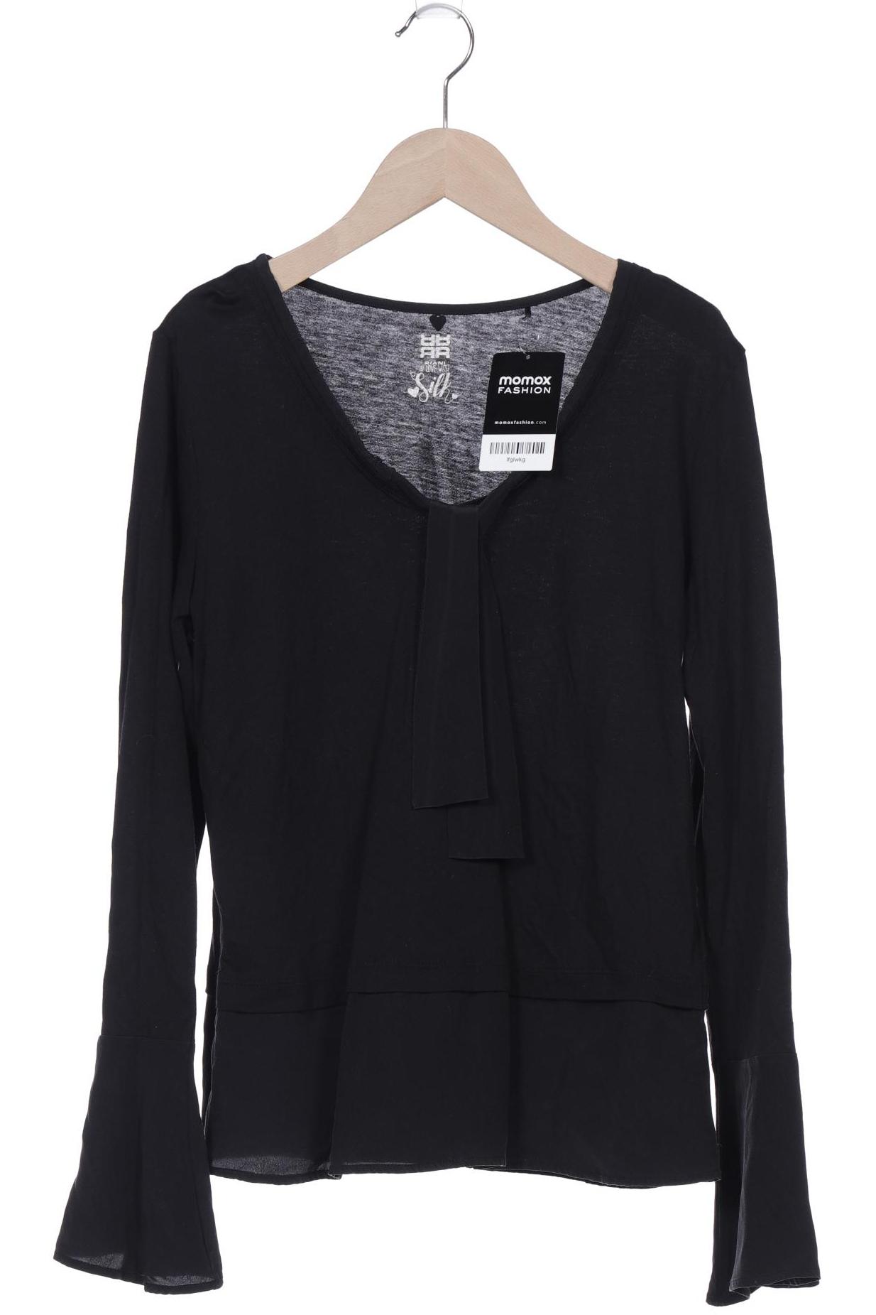 

Riani Damen Langarmshirt, schwarz, Gr. 38