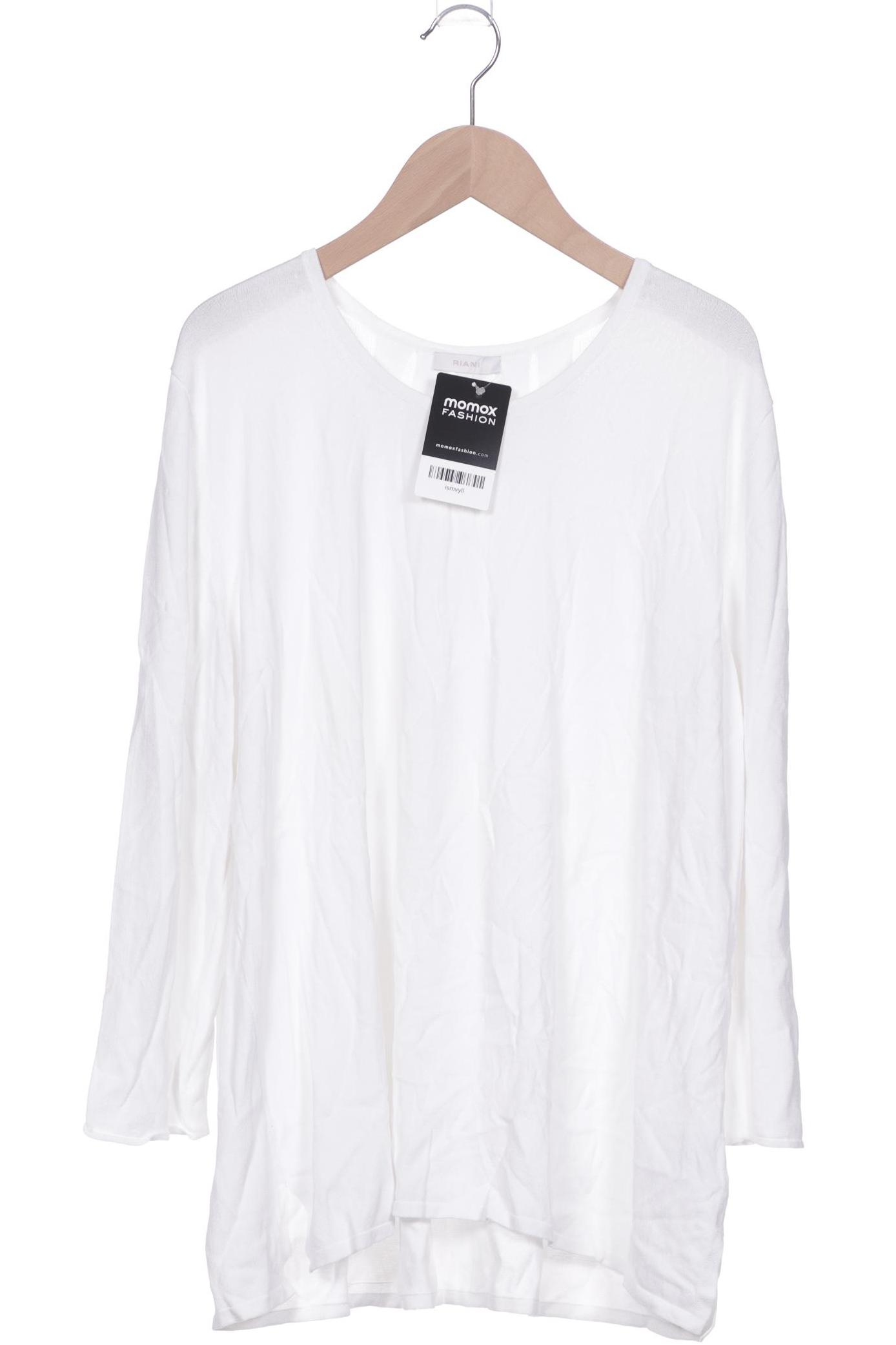 

Riani Damen Langarmshirt, weiß, Gr. 42