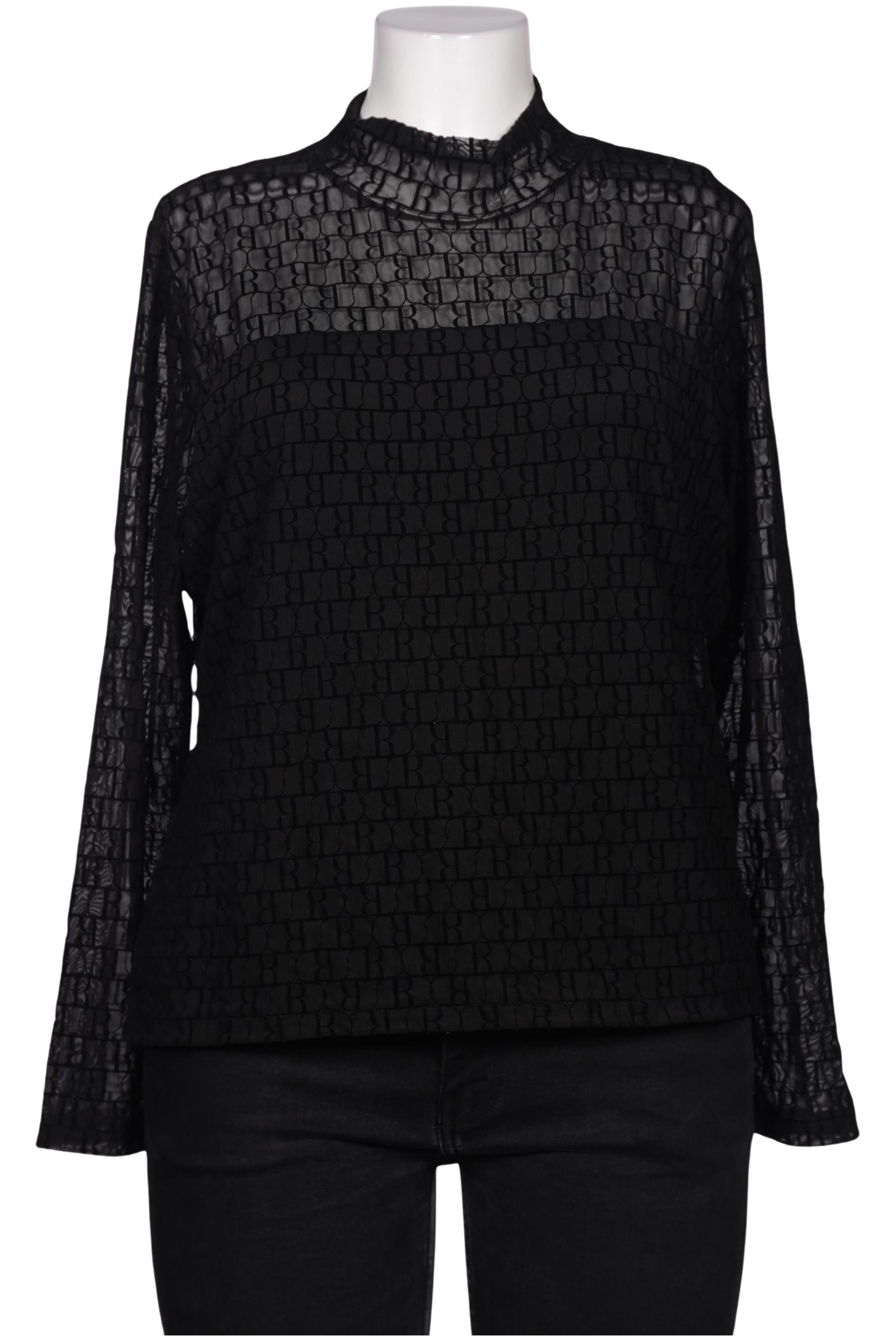 

Riani Damen Langarmshirt, schwarz, Gr. 48