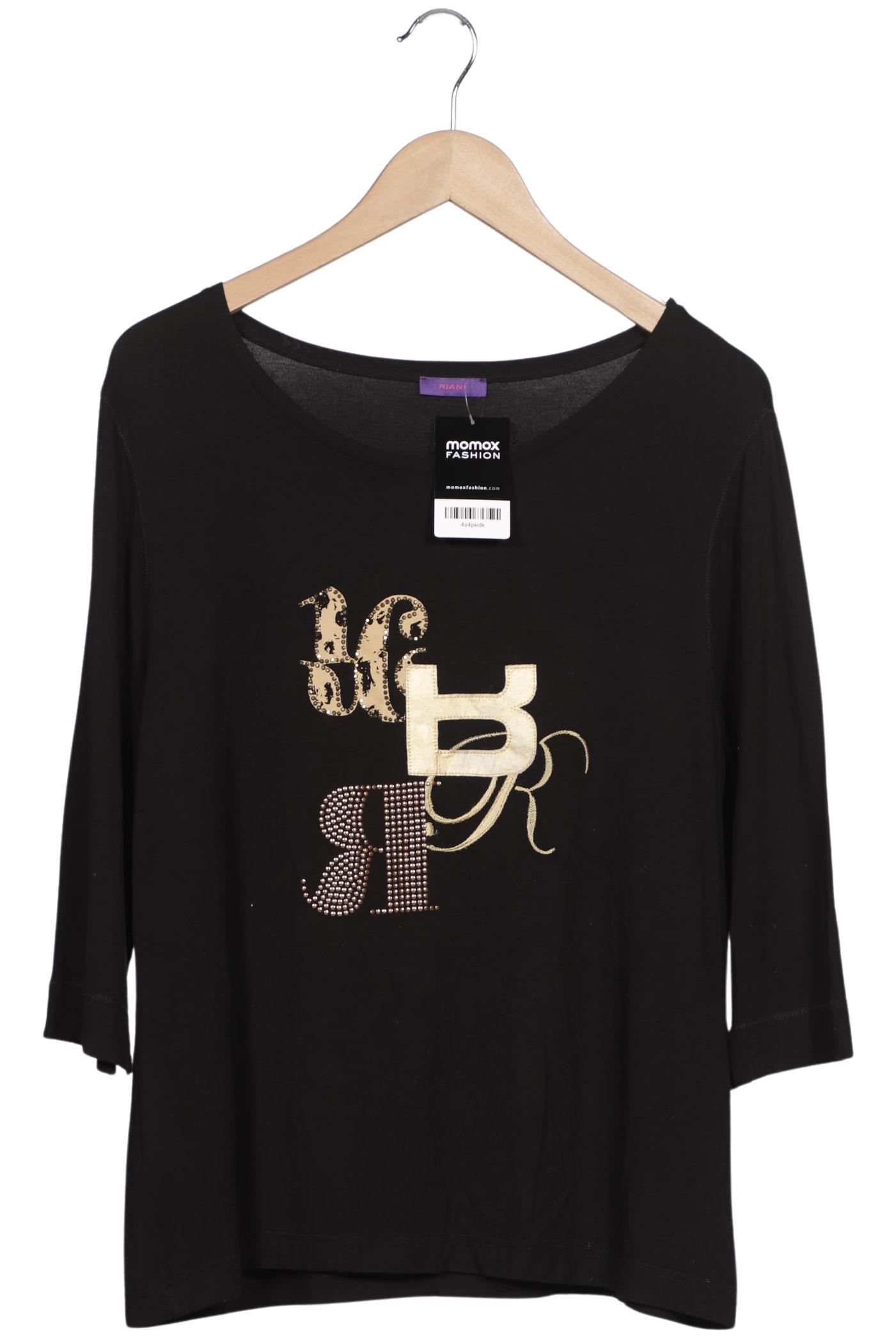 

Riani Damen Langarmshirt, schwarz, Gr. 46