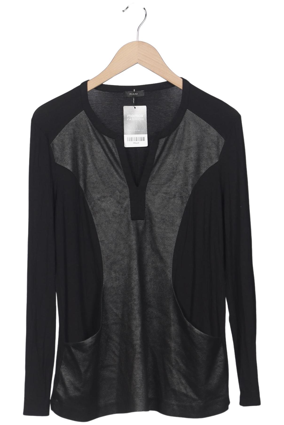 

Riani Damen Langarmshirt, schwarz, Gr. 40