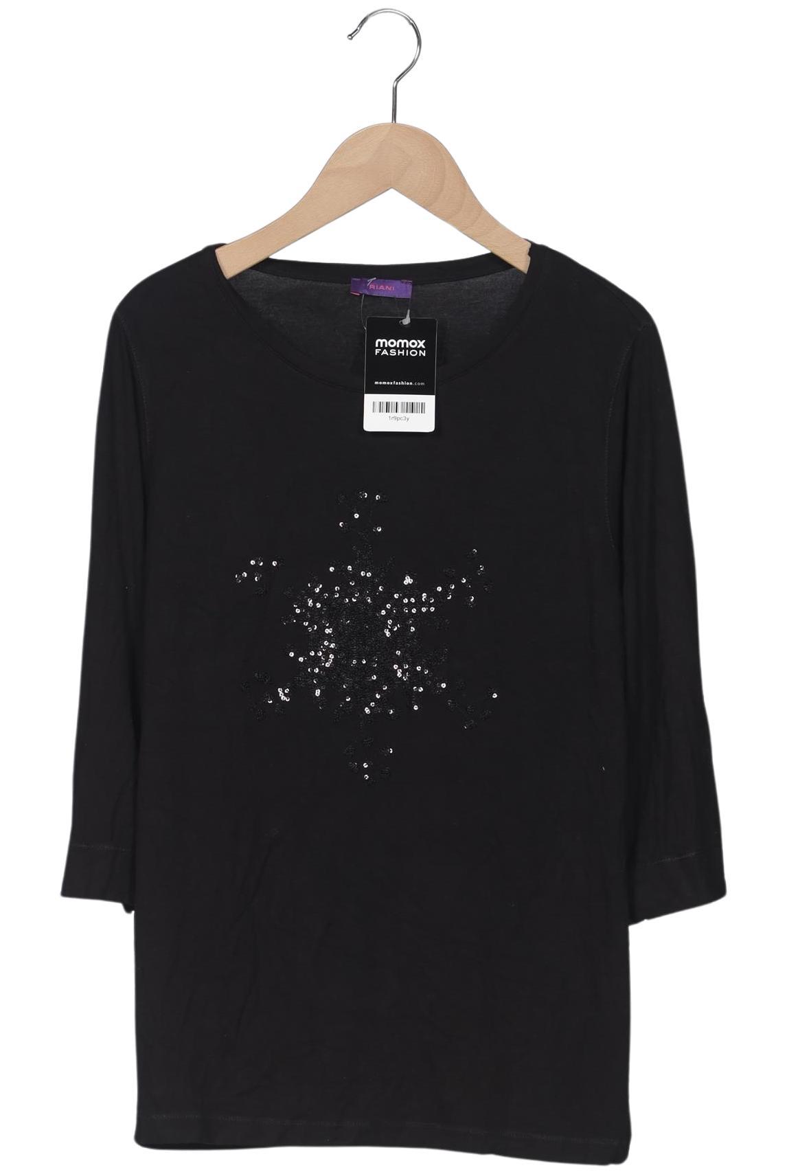 

Riani Damen Langarmshirt, schwarz, Gr. 40