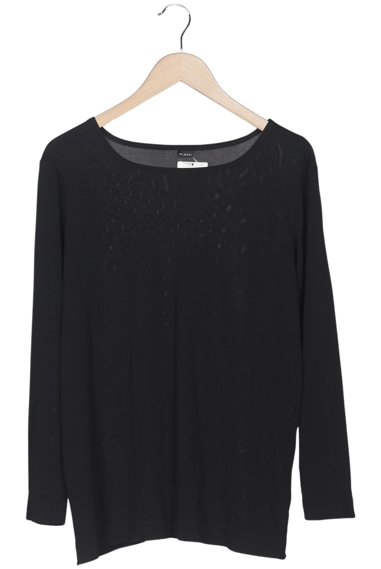 

Riani Damen Langarmshirt, schwarz, Gr. 46