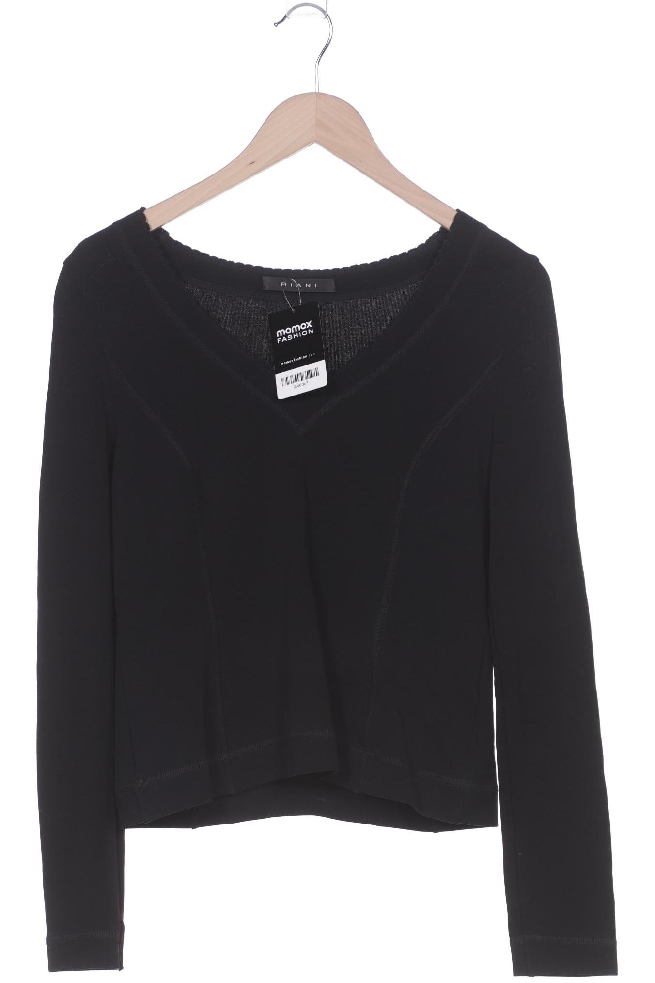 

Riani Damen Langarmshirt, schwarz, Gr. 40