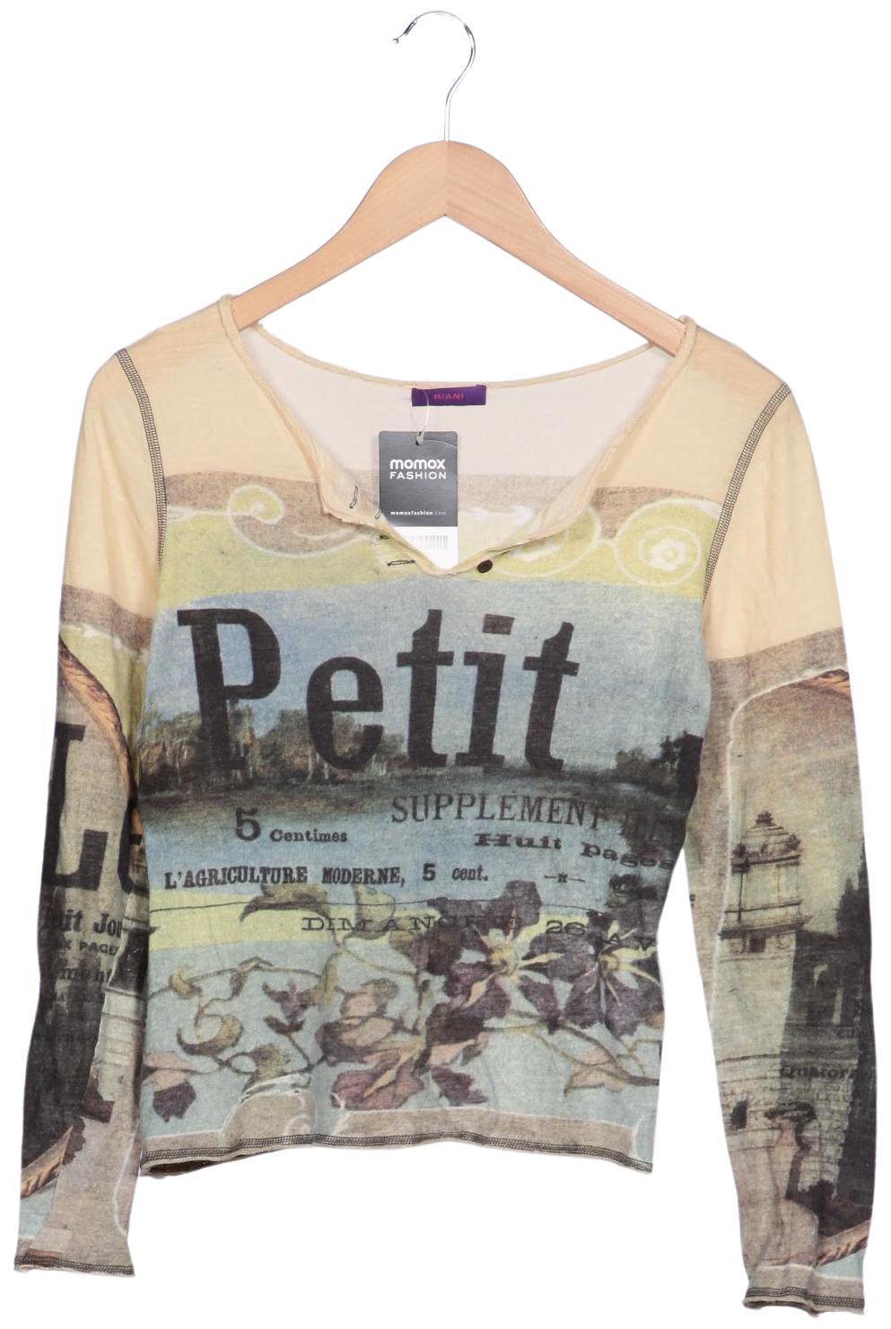 

Riani Damen Langarmshirt, beige, Gr. 38