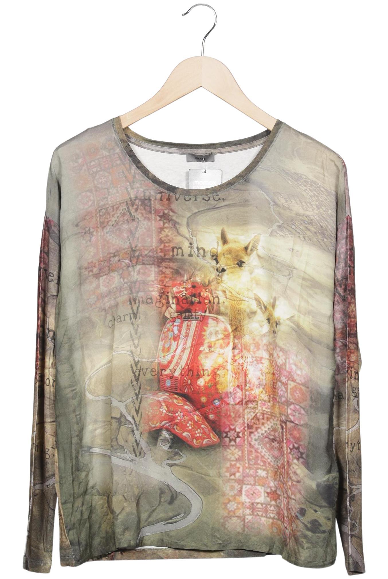 

Riani Damen Langarmshirt, grün, Gr. 38