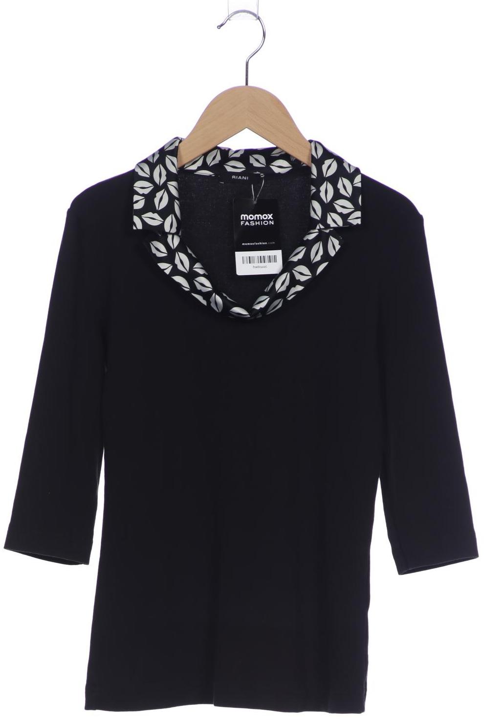

Riani Damen Langarmshirt, schwarz, Gr. 36